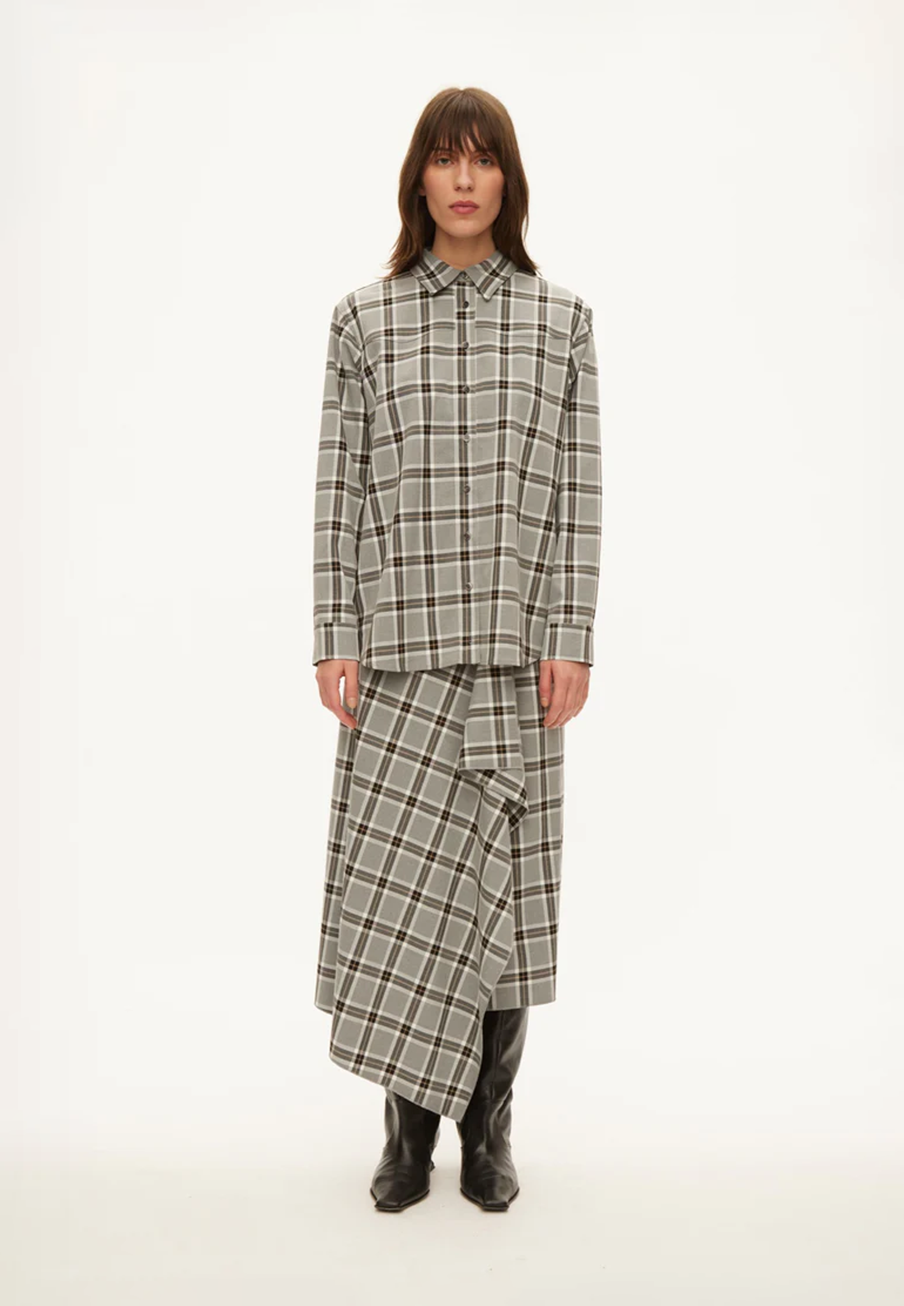 Billy Hemd |Â Grey Check