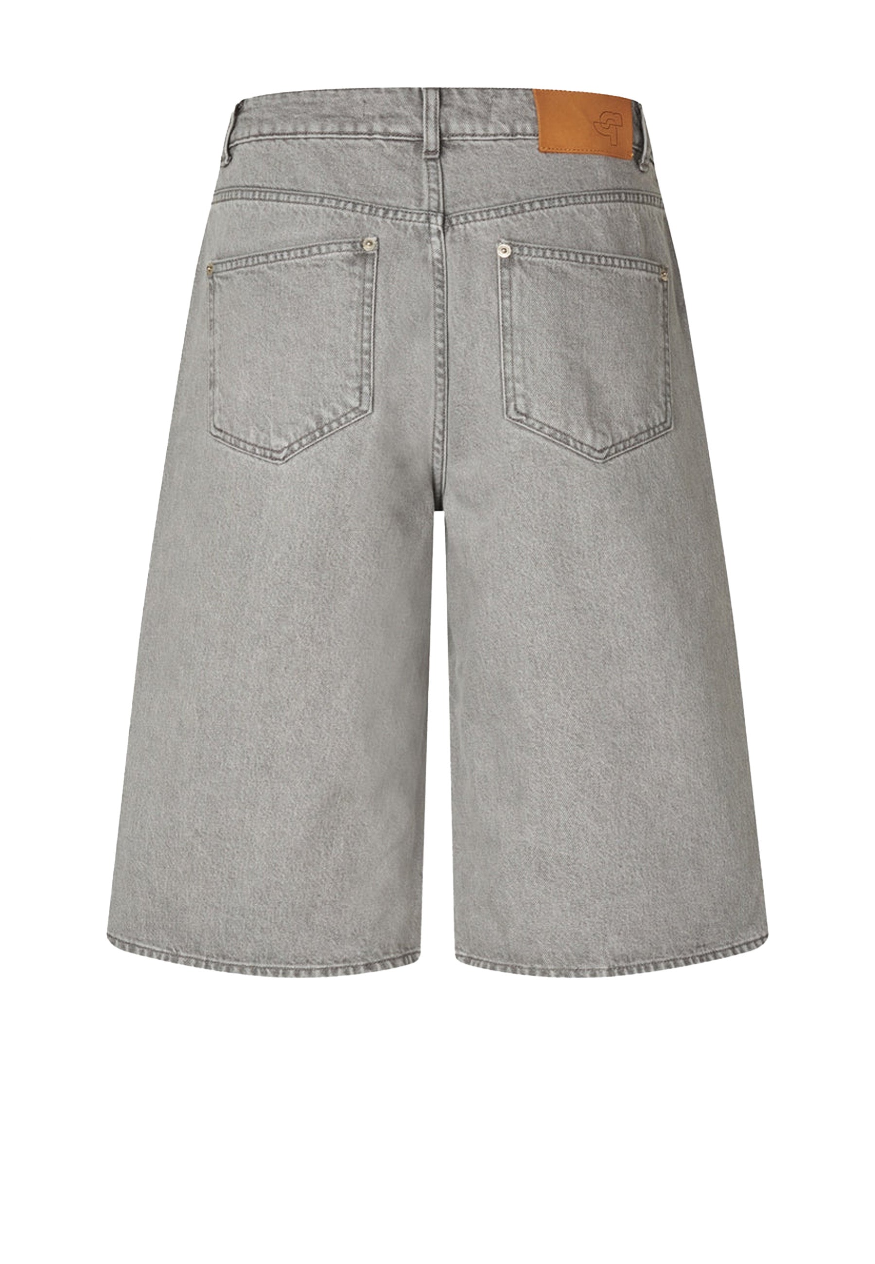 City Denim Short | Light Grey Wash