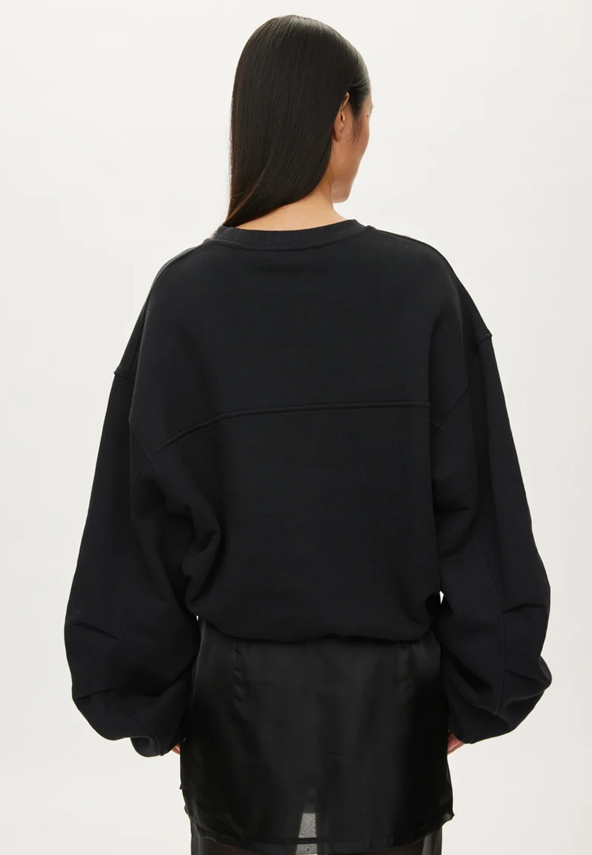 First Crewneck Sweatshirt | Black Stone