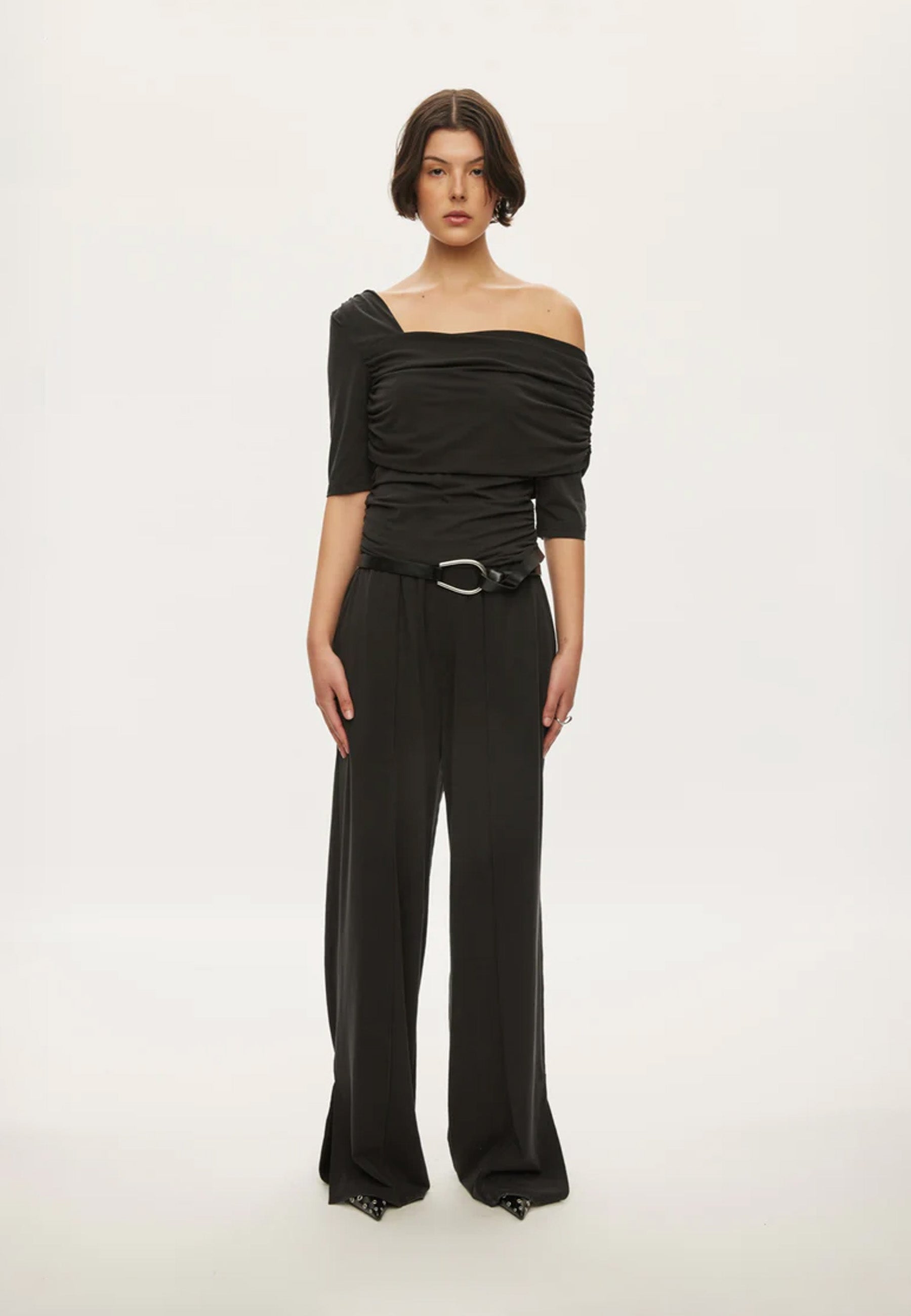 Hope Bluse | Black Stone