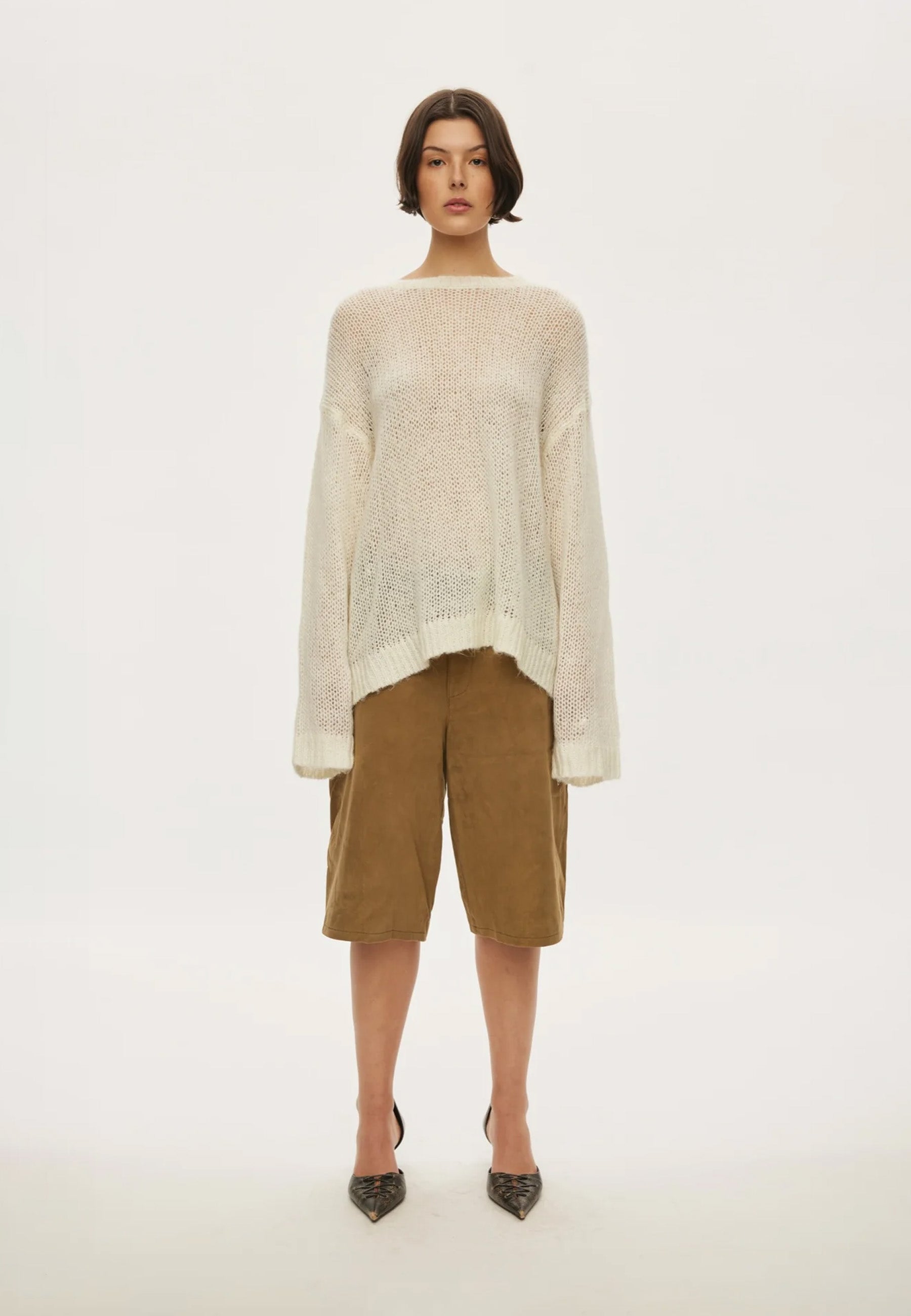 Let, oversized sweater | Hvid