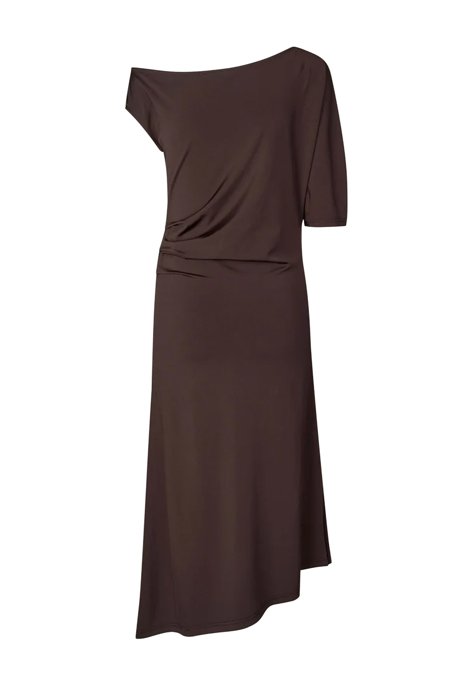 Tyra Viskose Midikleid | Chocolate Torte