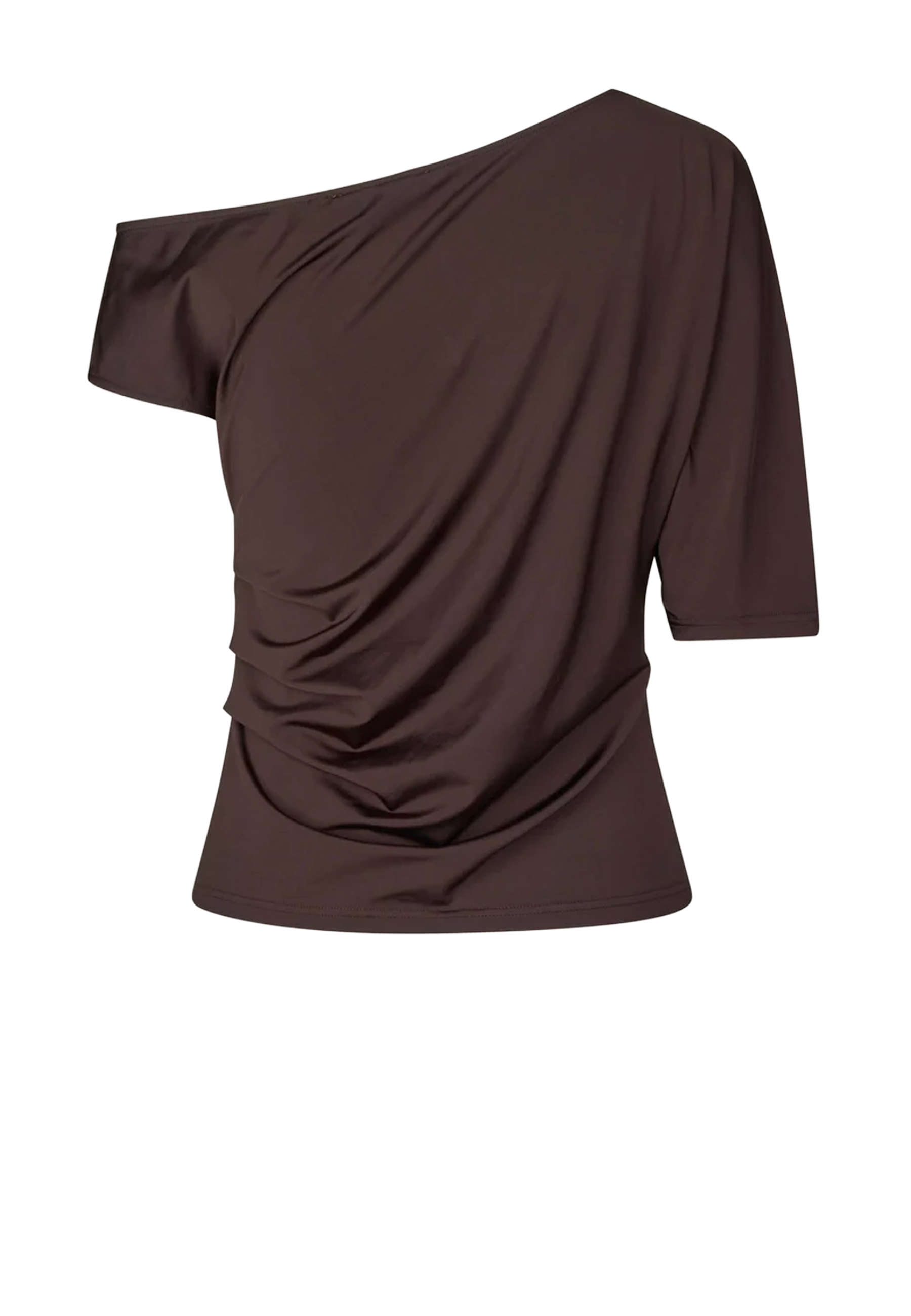Tyra Viskose T-Shirt | Chocolate Torte