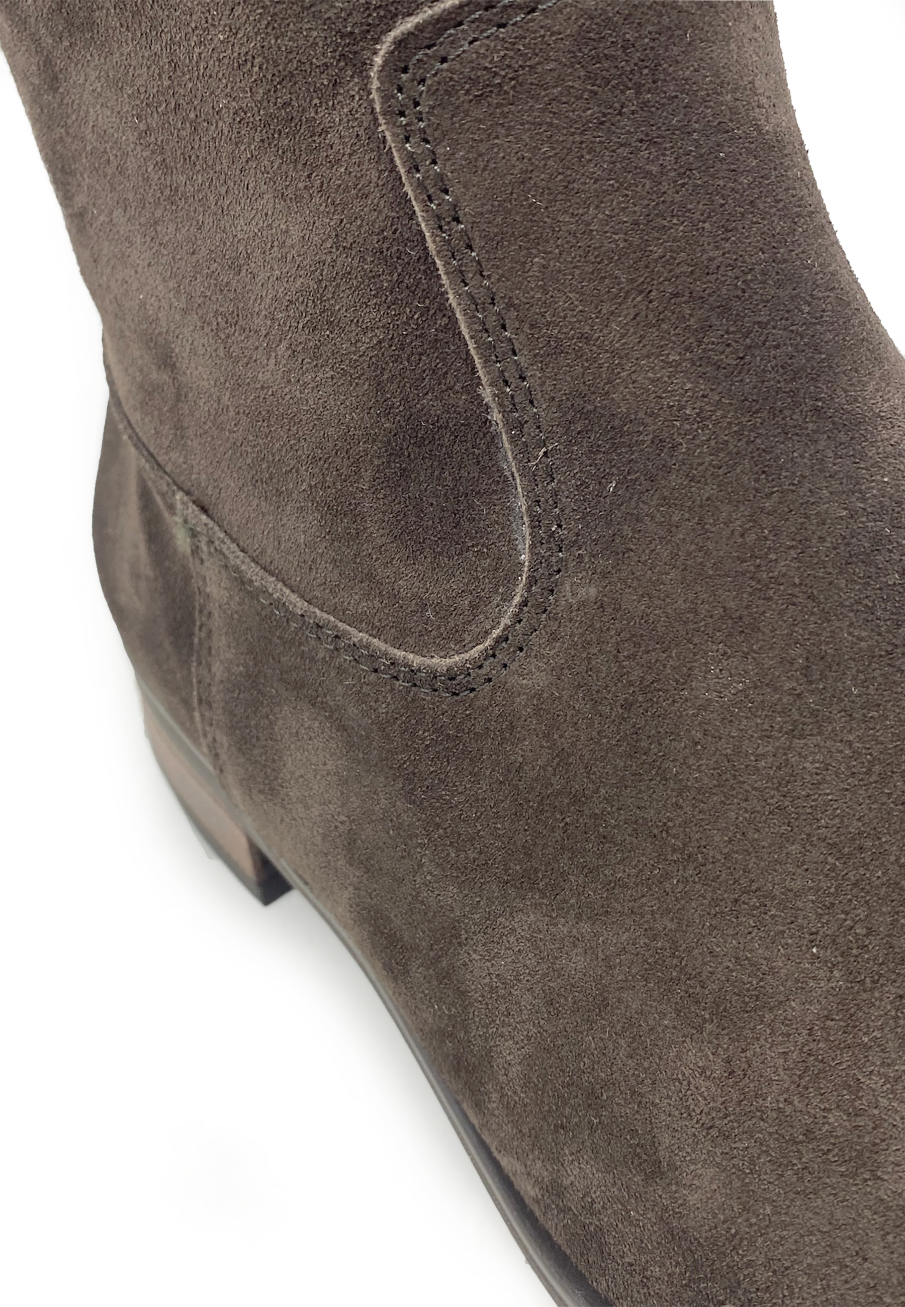 8265 Langschaft Boot| Mocca Suede