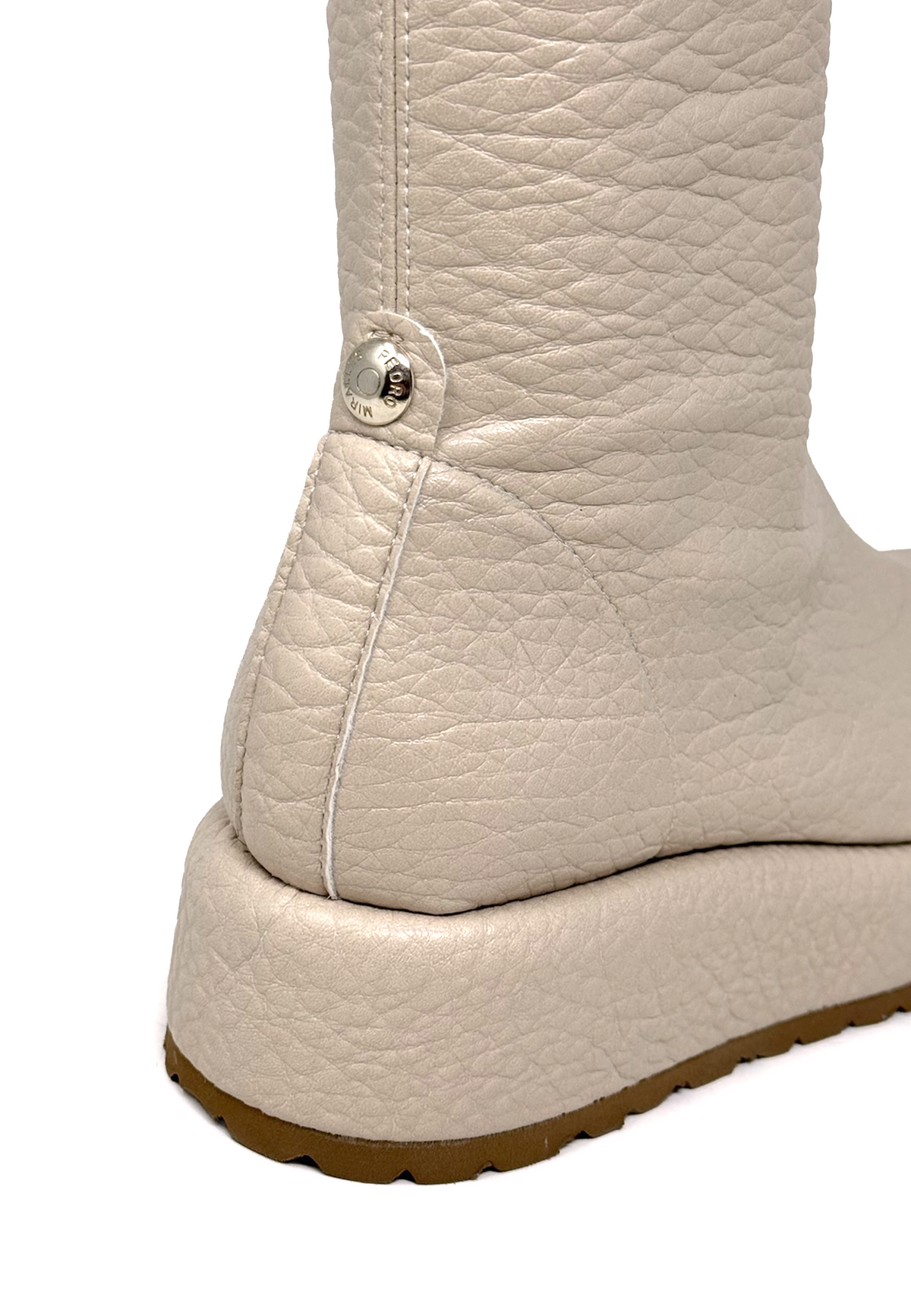 22301 Langschaft Boot | Offwhite Muflone
