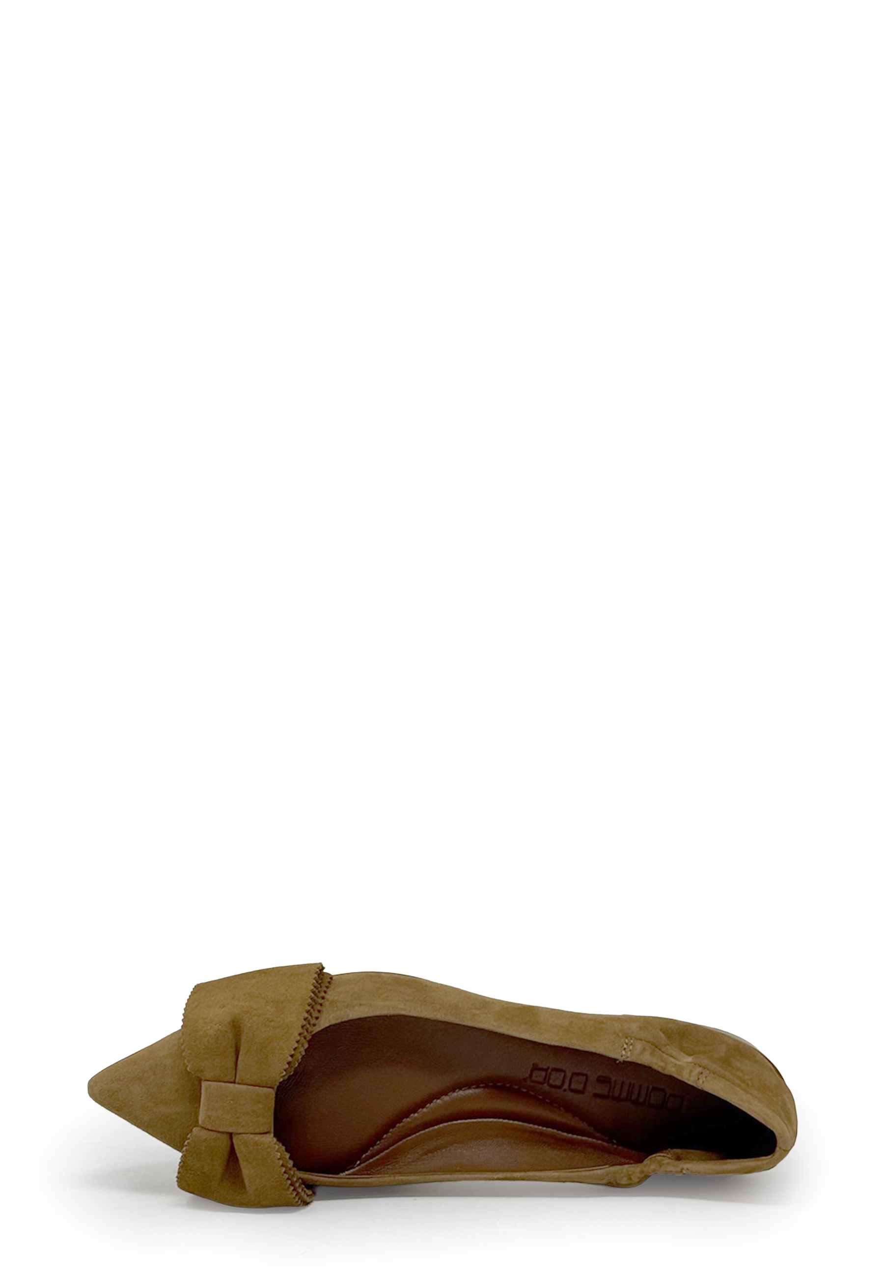 1201 Ingrid Ballerina | Biscuit Camoscio