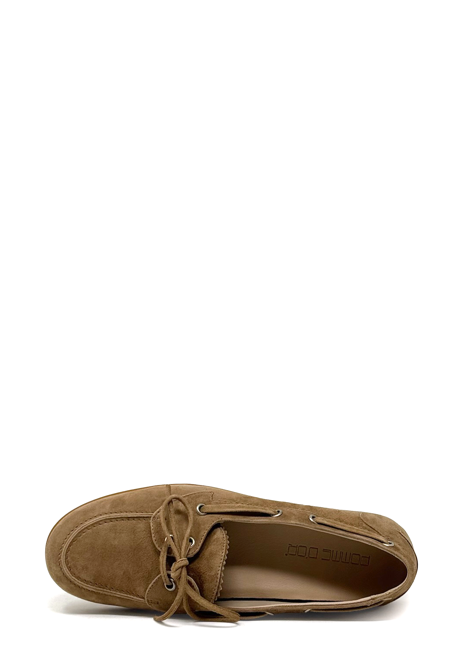 1250 Marina boat shoe | Toffee Camoscio