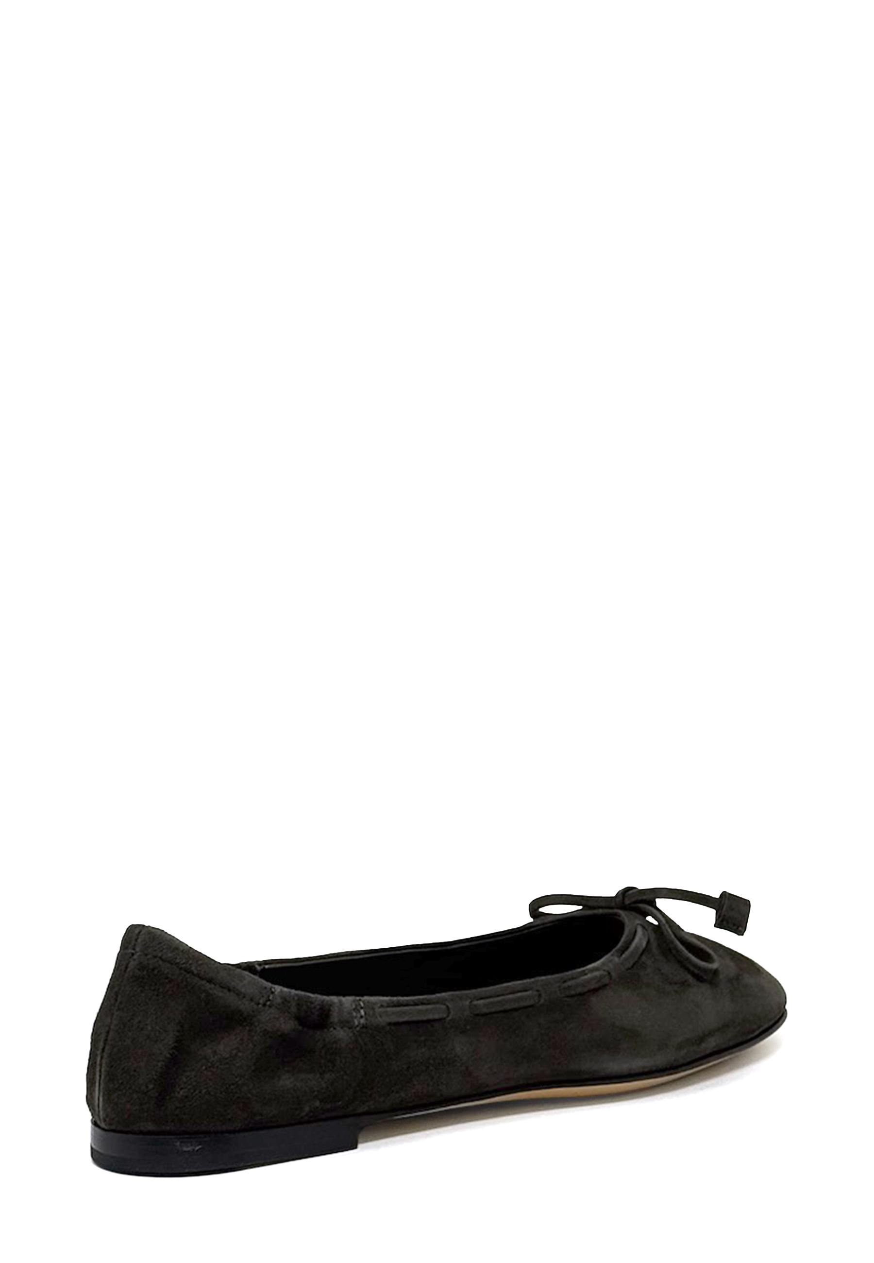 1330 Giorgia Ballerina | Dusty Brown Camoscio