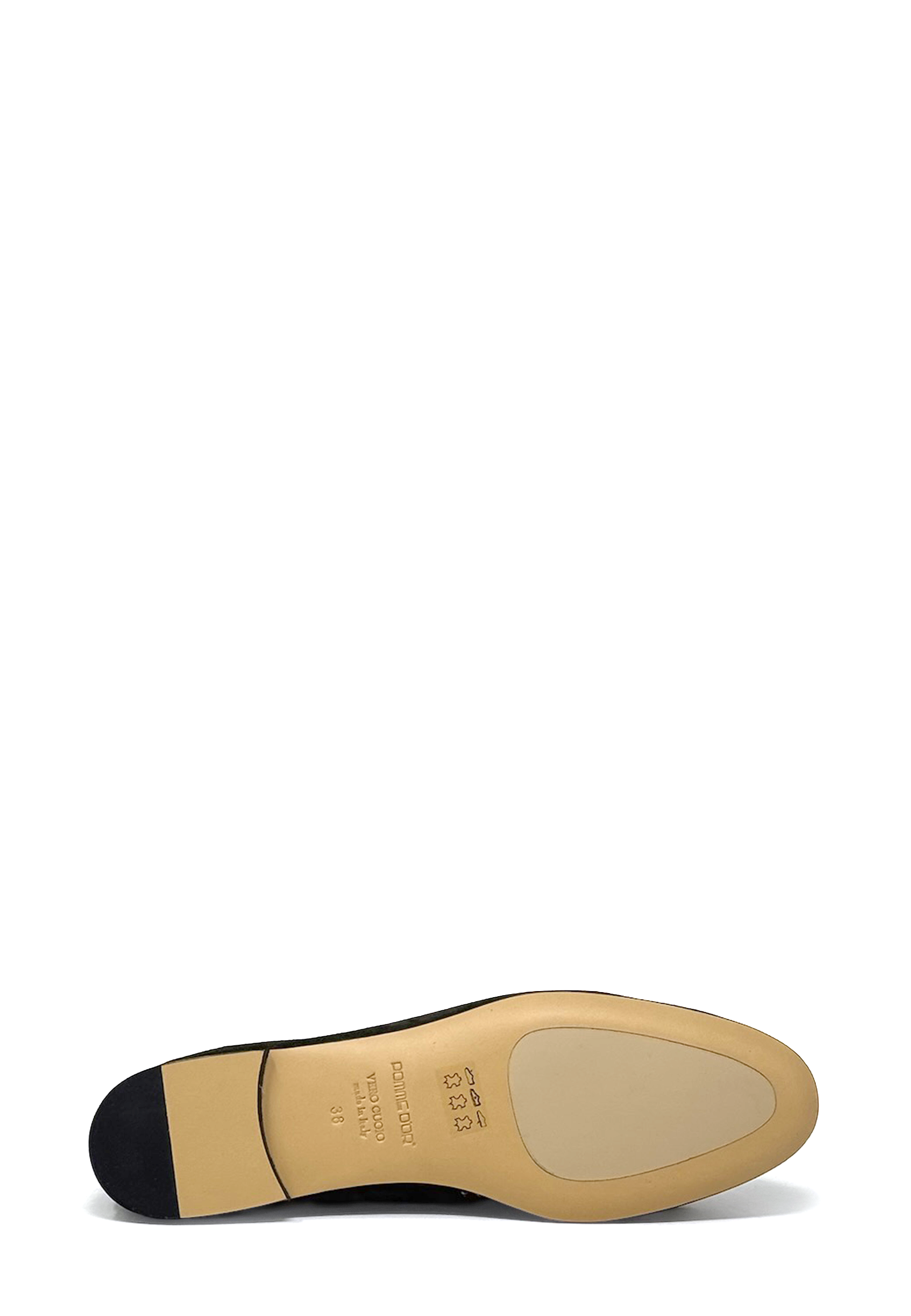 1330 Giorgia Ballerina | Dusty Brown Camoscio