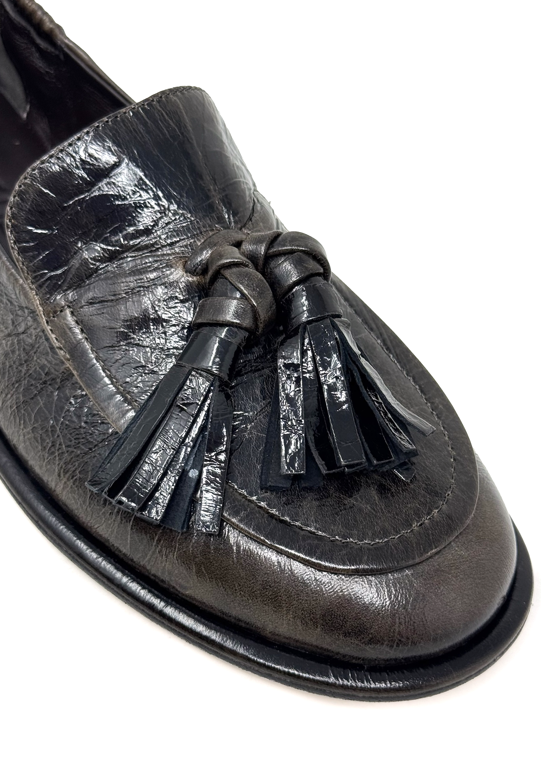 1341 Mia Loafer | Coffee Naplak Pull Up