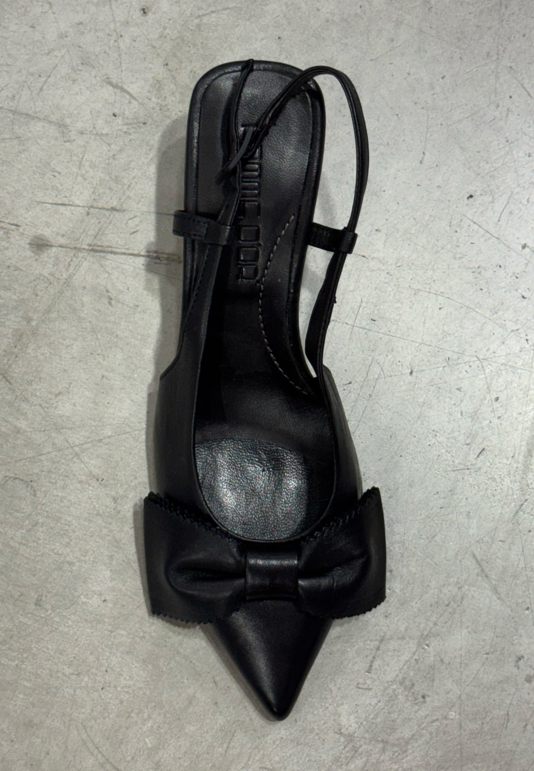 6260 Henriette Heel Sling | Nero Glove