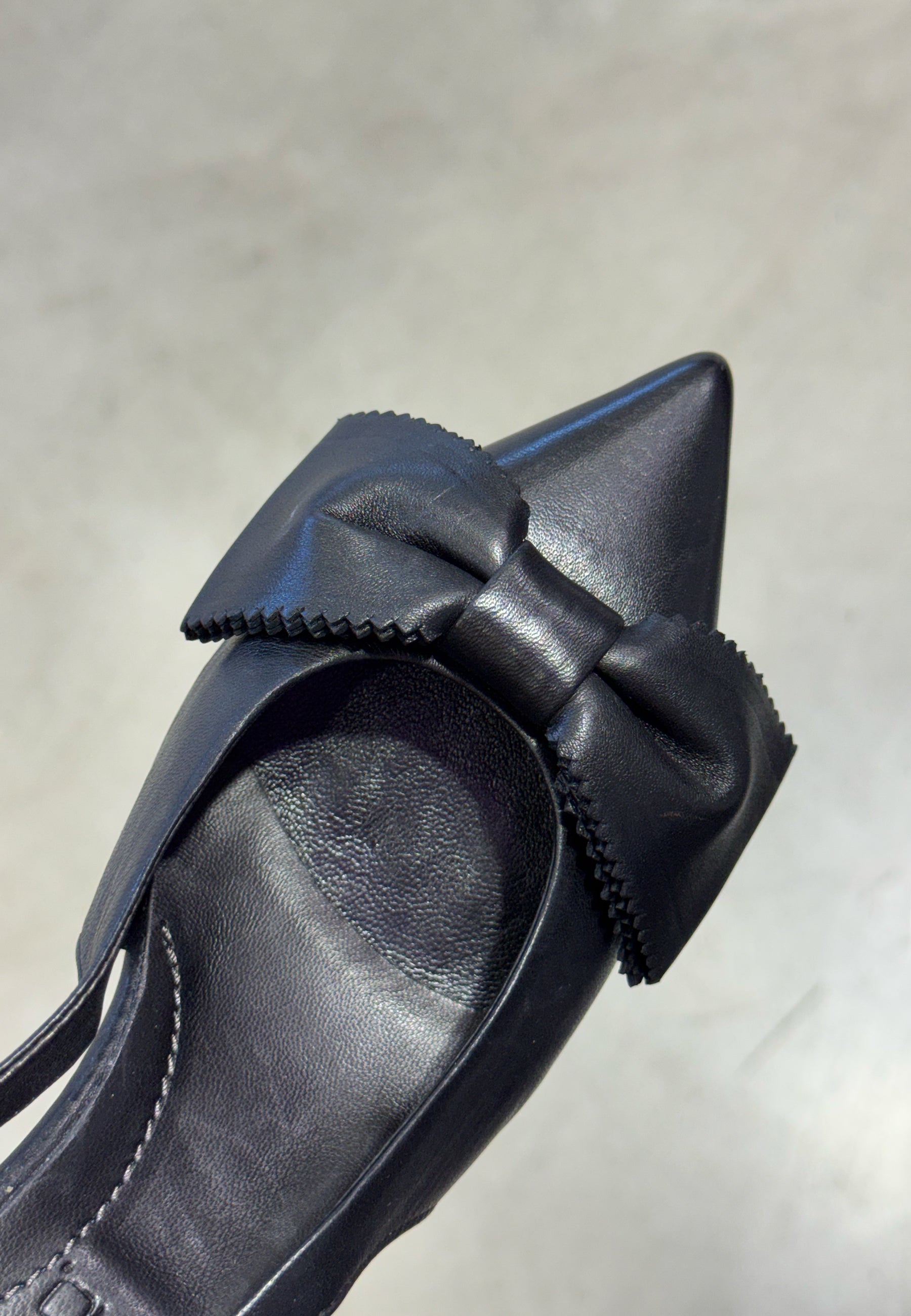 6260 Henriette Heel Sling | Nero Glove