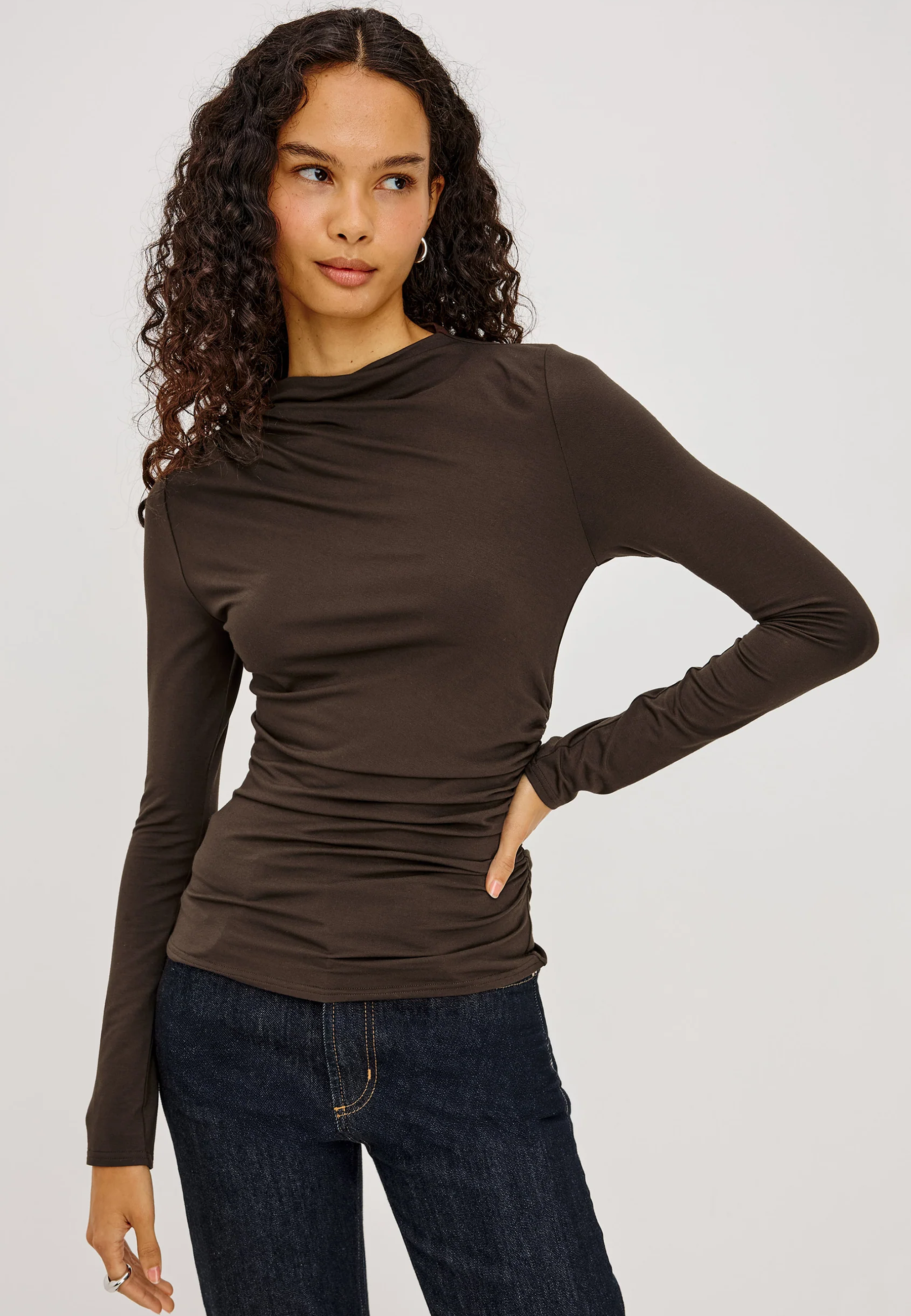 Joelle Longsleeve | Espresso