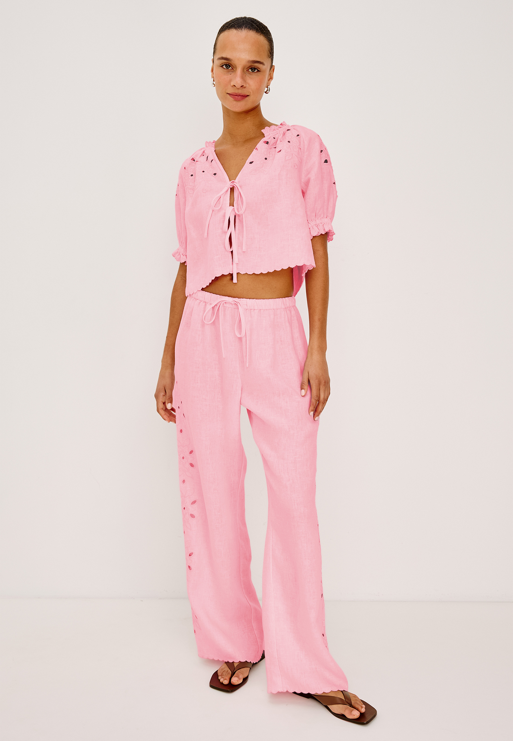 Mirina Hose | Cherry Blossom Eyelet