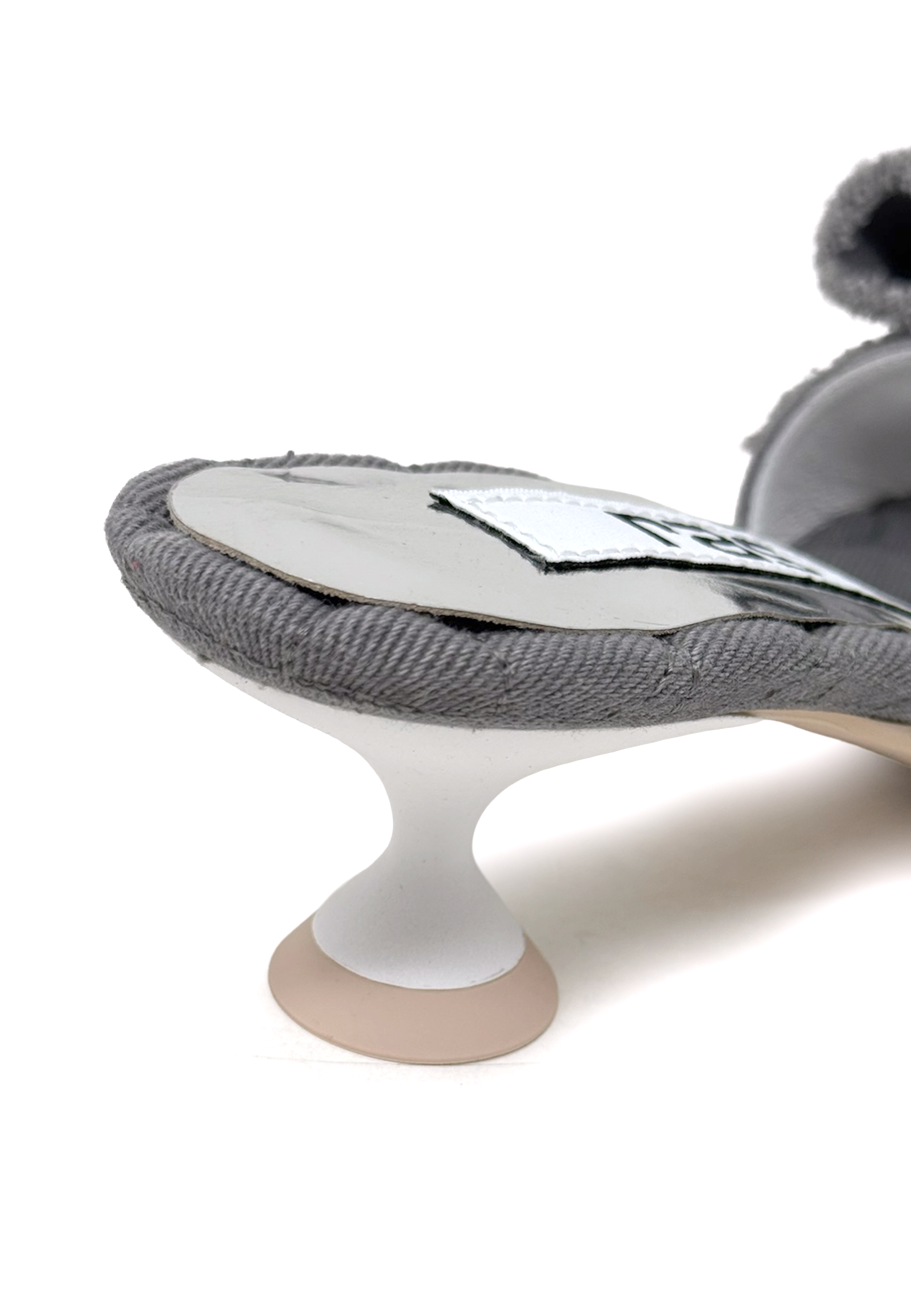 8449 Heel mule | Grey