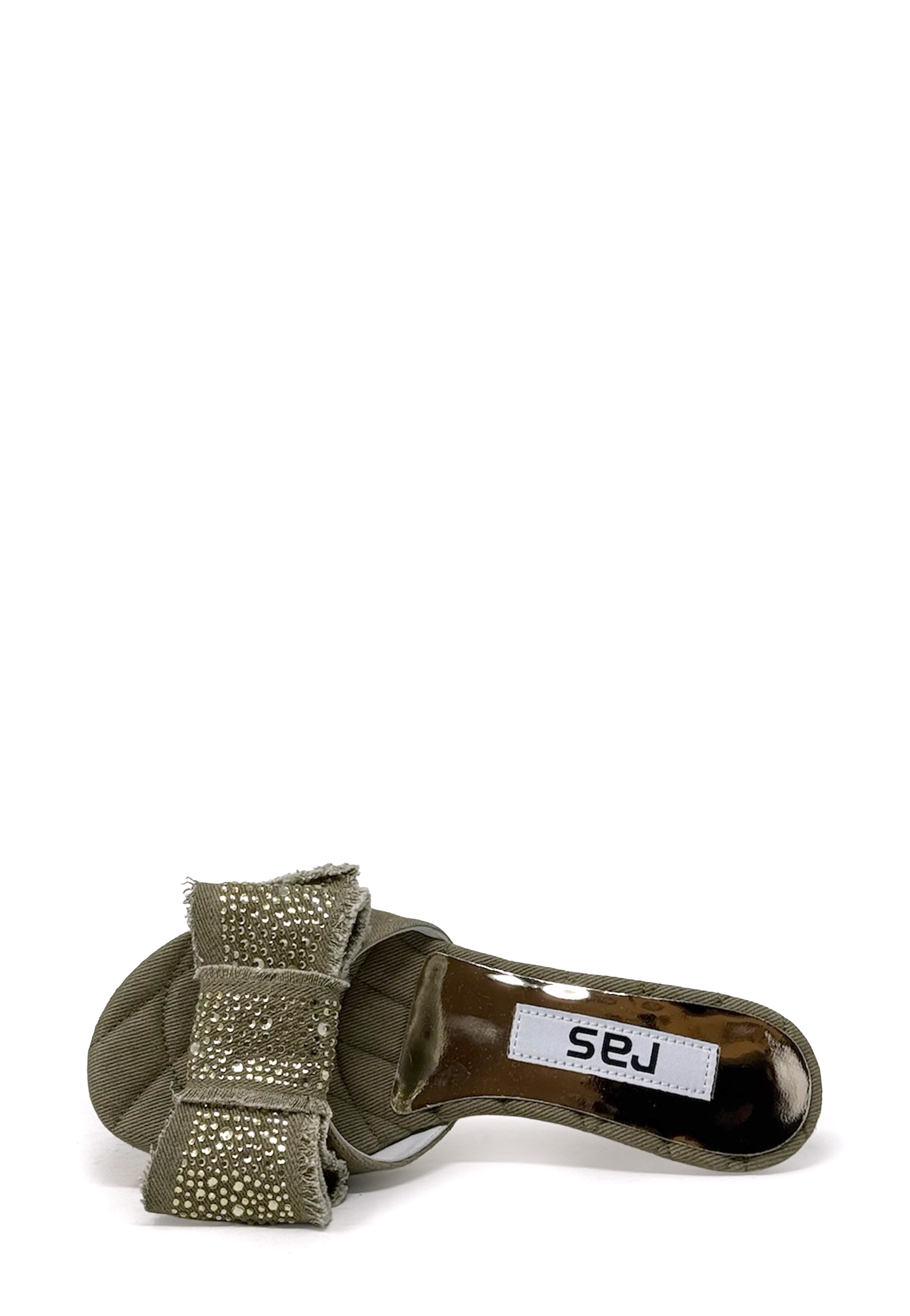 8449 Heel mule | Khaki