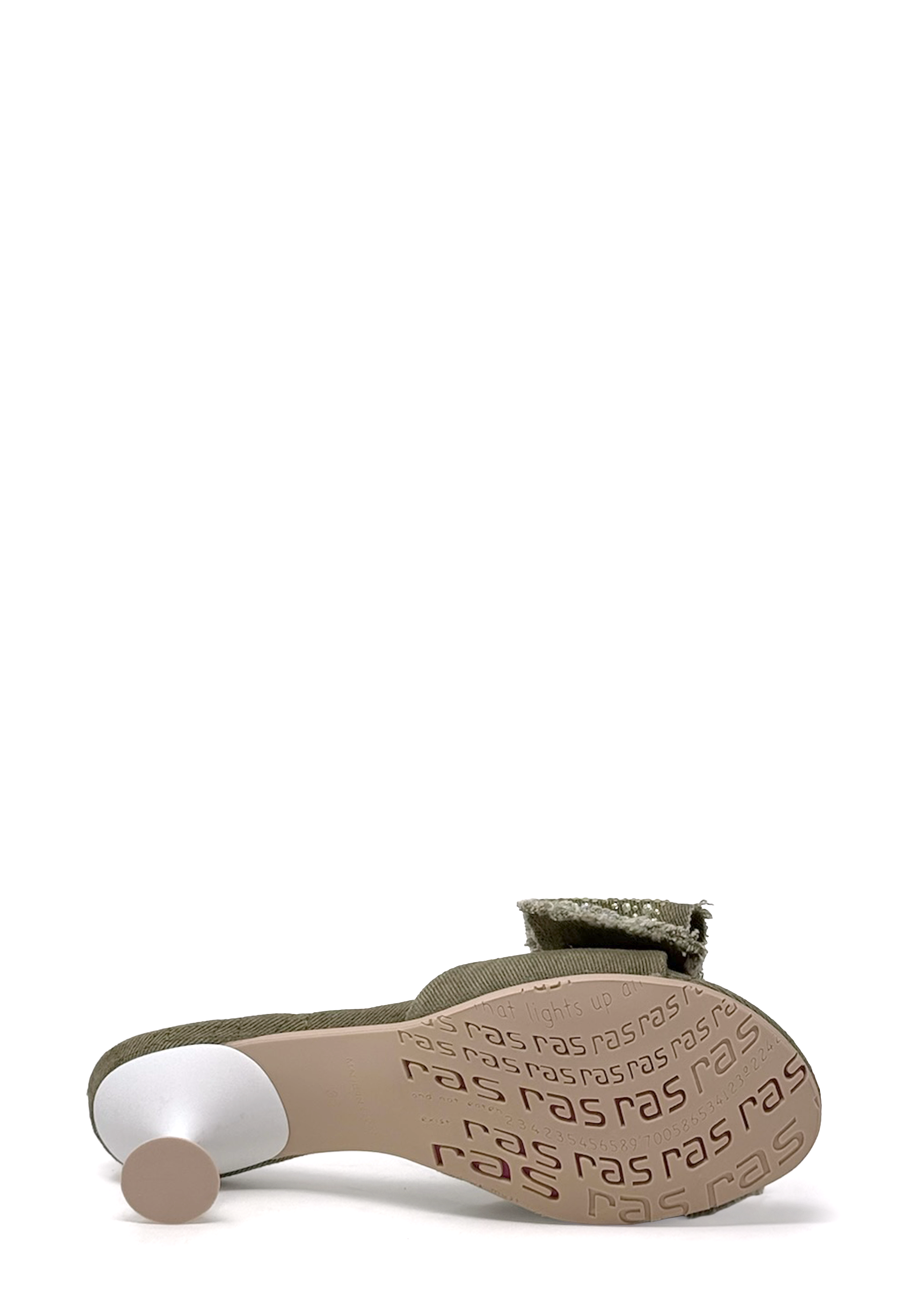 8449 Heel mule | Khaki