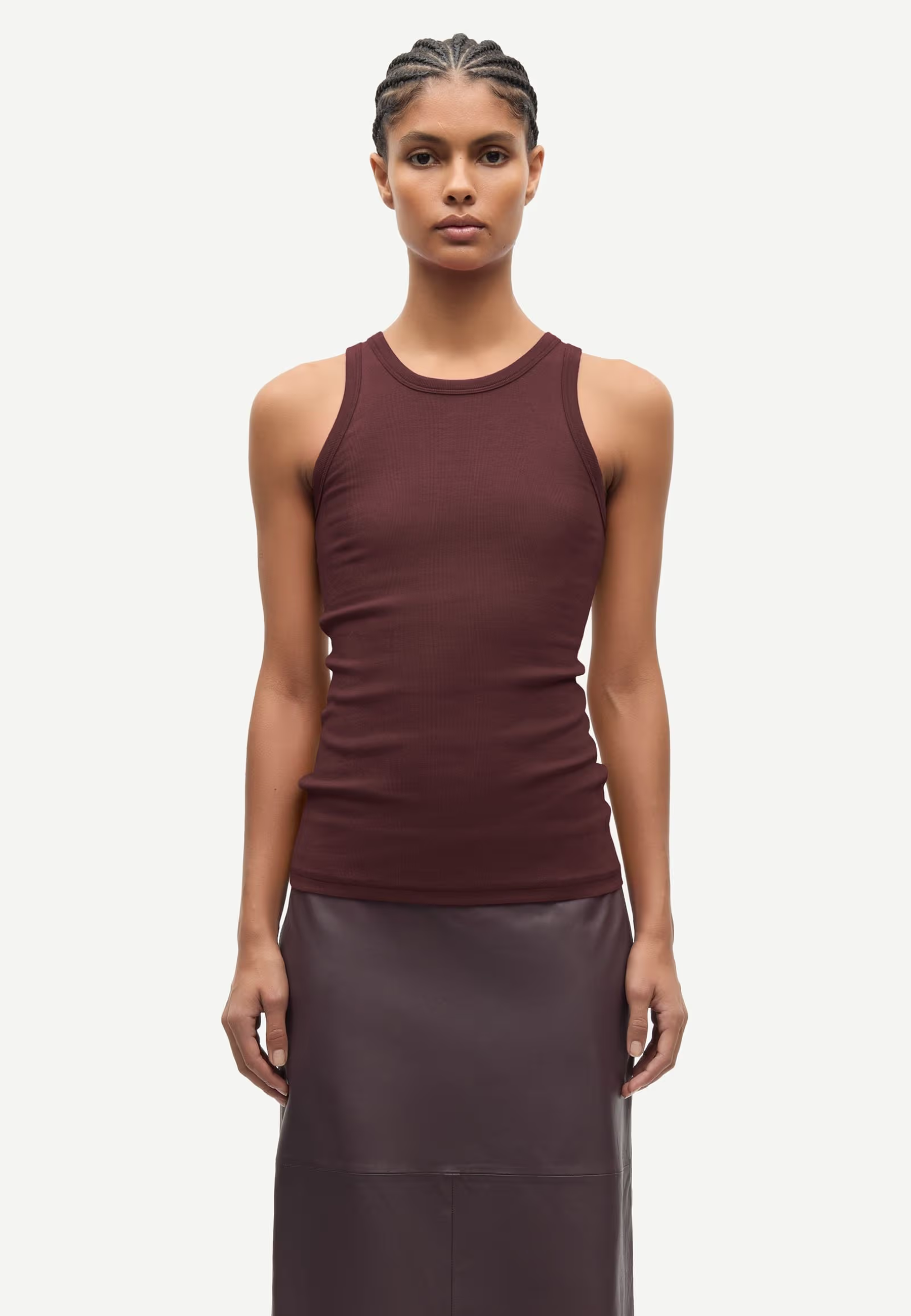 Alexo Tank Top | Fudge