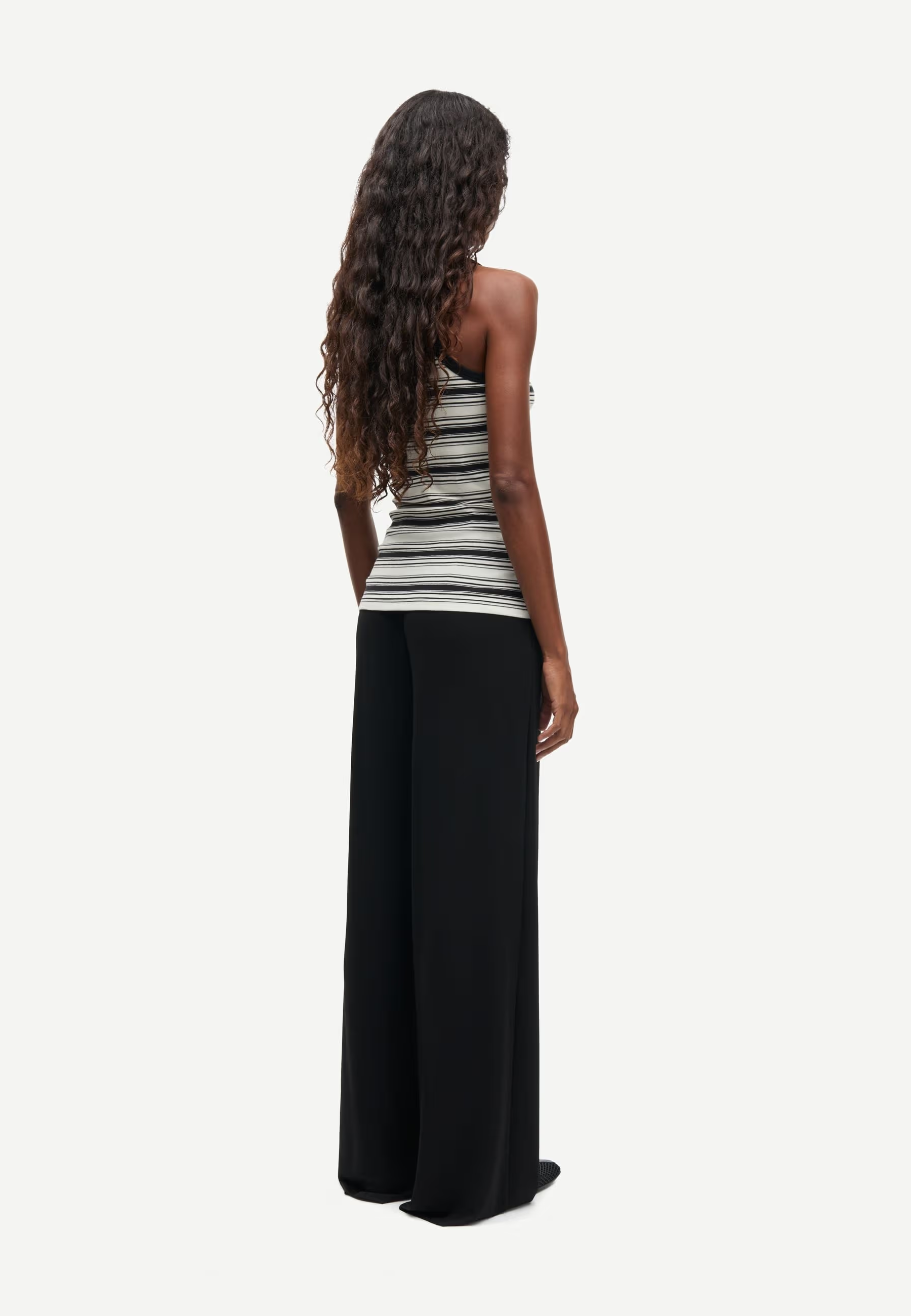 Alexo Tanktop | Egret Stripes