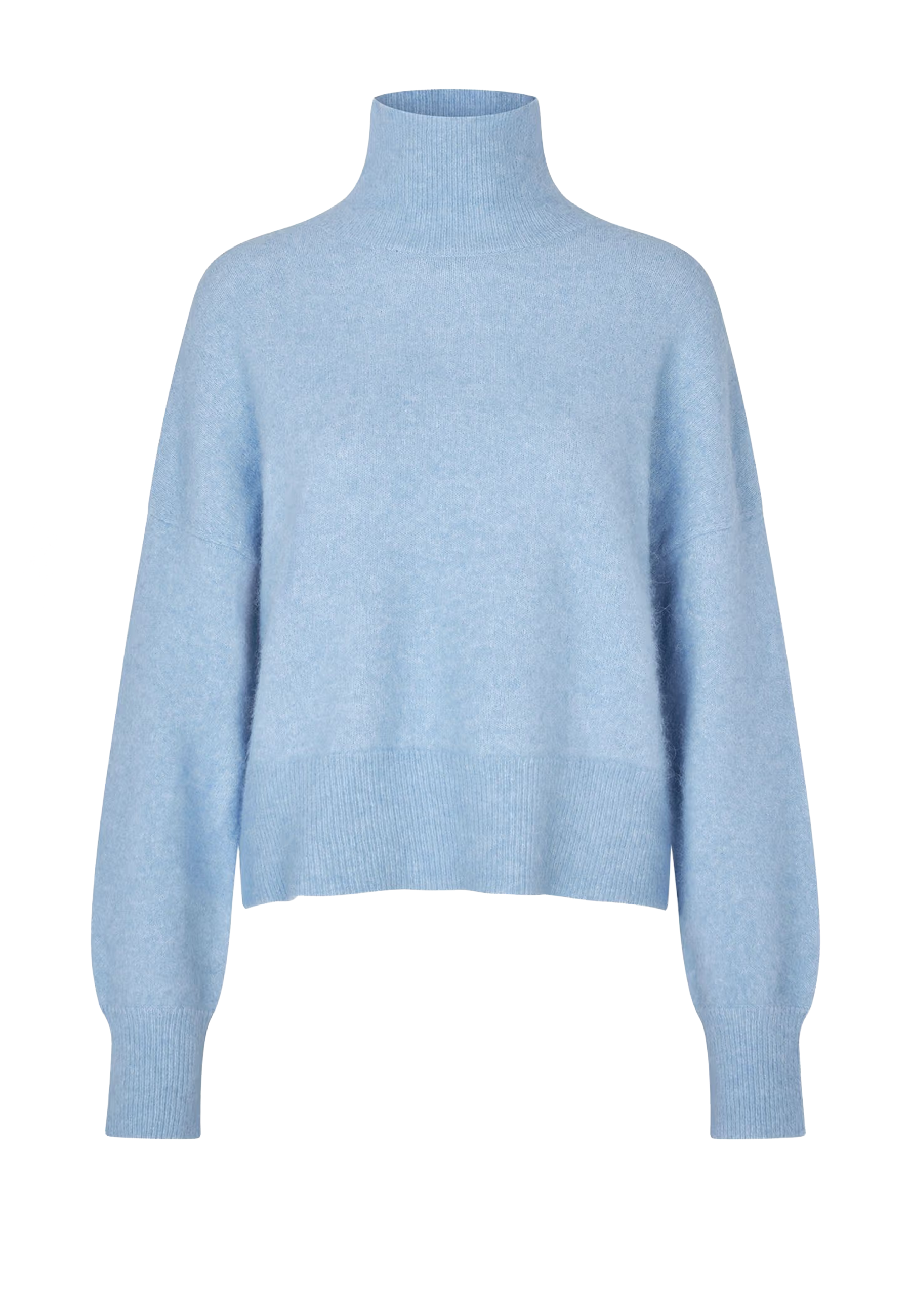 Nola alpaca rullekrave | Della Robbia Blue