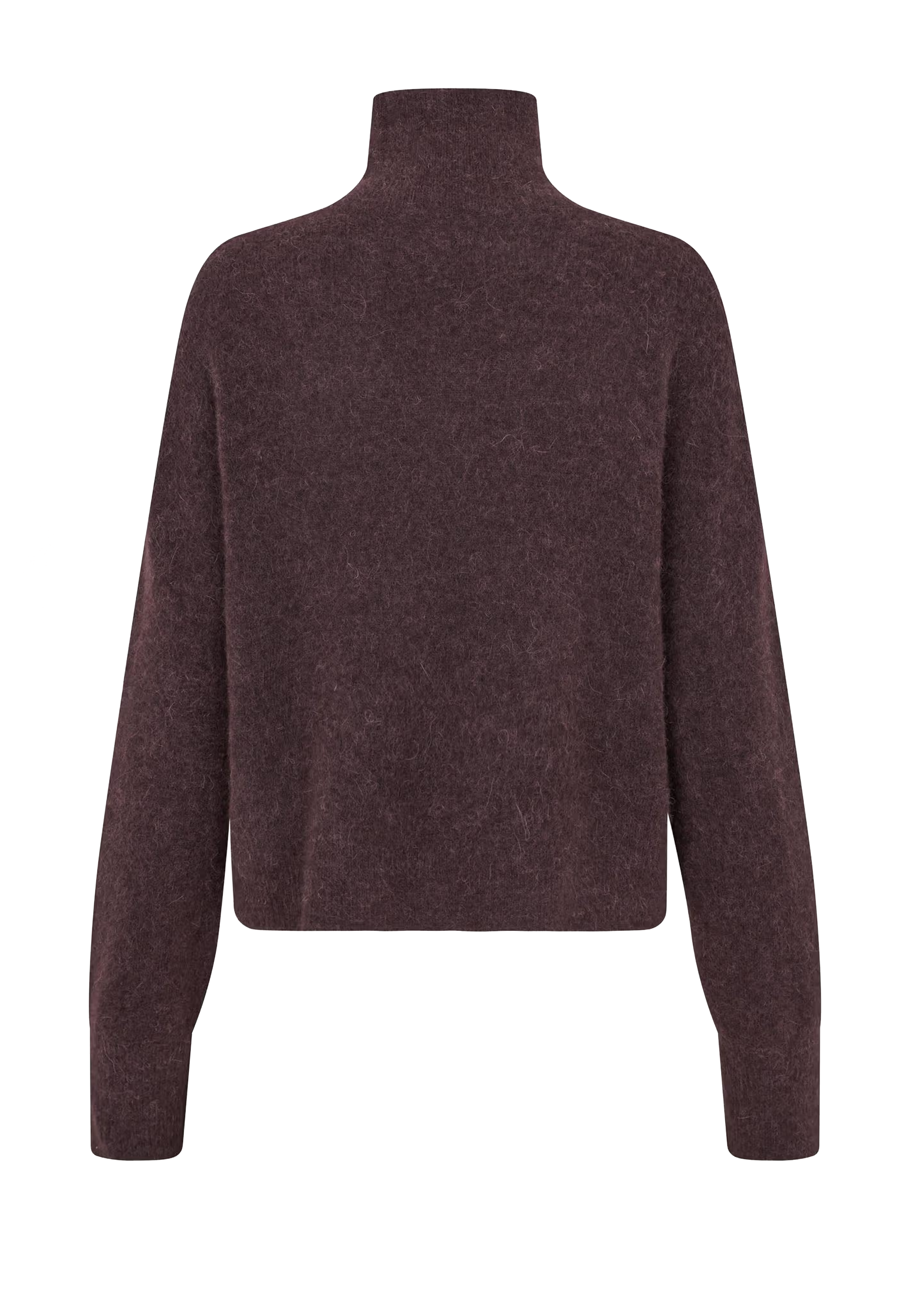 Nola Alpaka Rollkragen Pullover | Fudge Melange