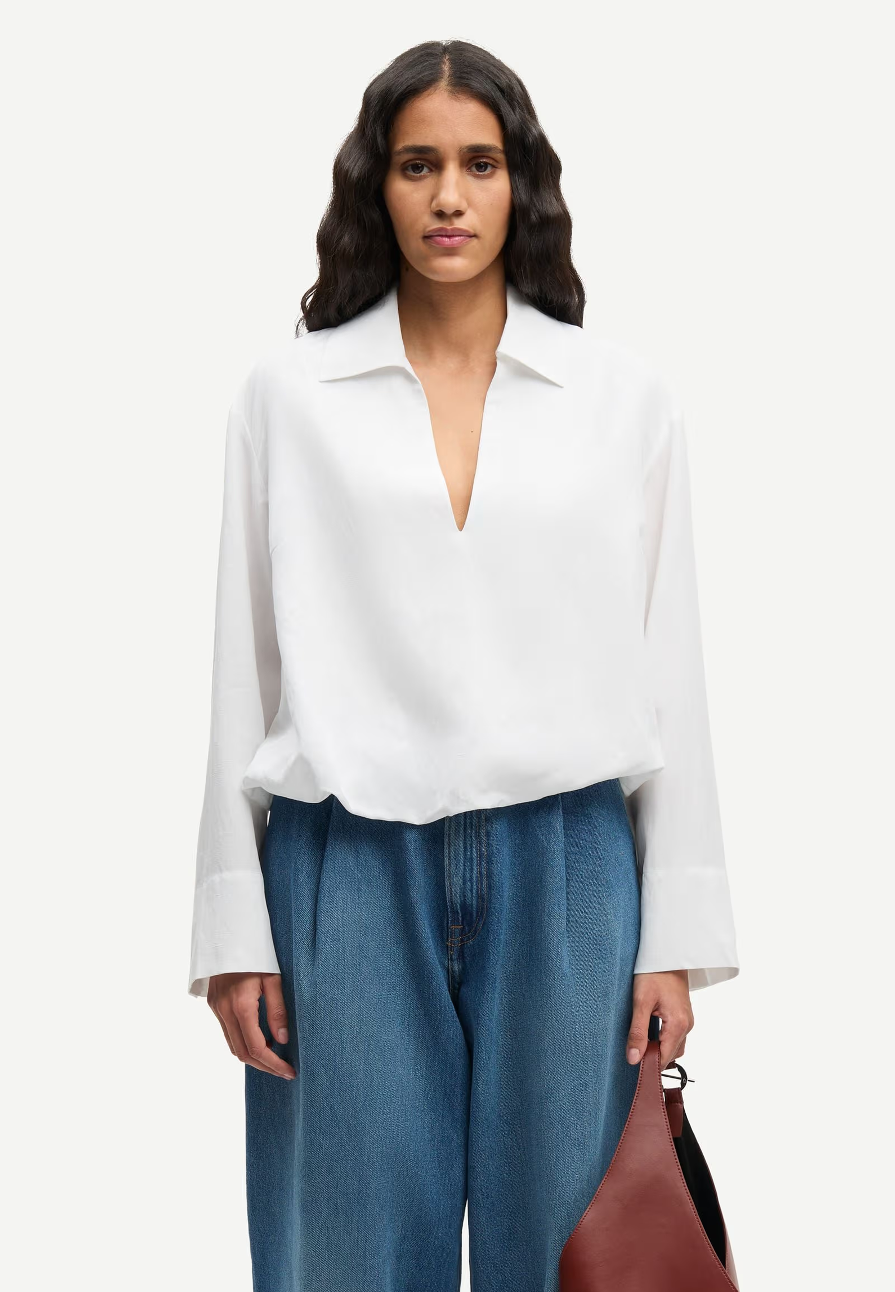 Sadaphne Bluse | Hvid