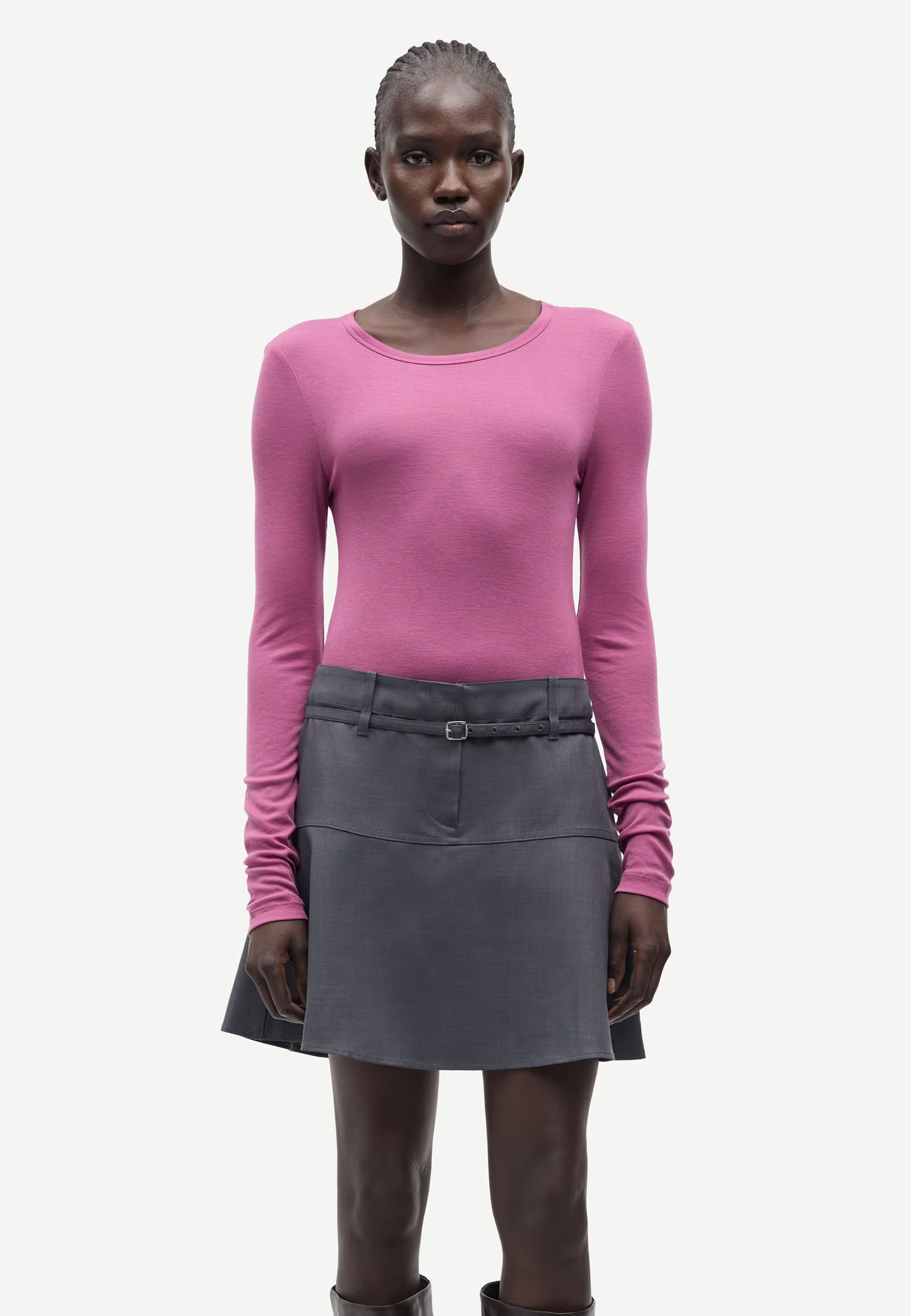 Sadou Longsleeve | Red Violet
