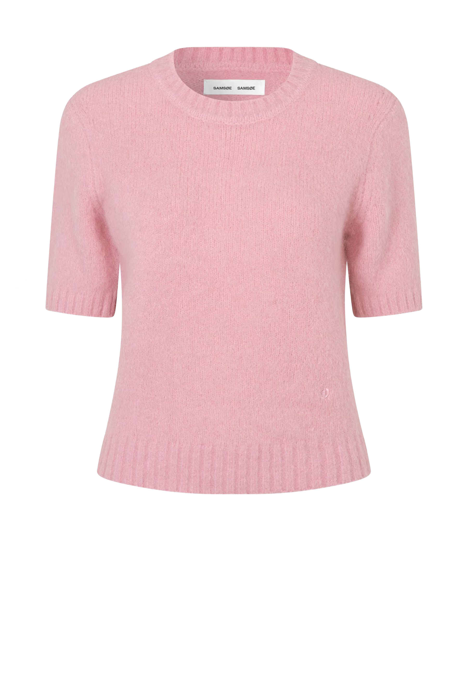 Sajeanne Alpaka Kurzarm Pullover | Bleached Mauve