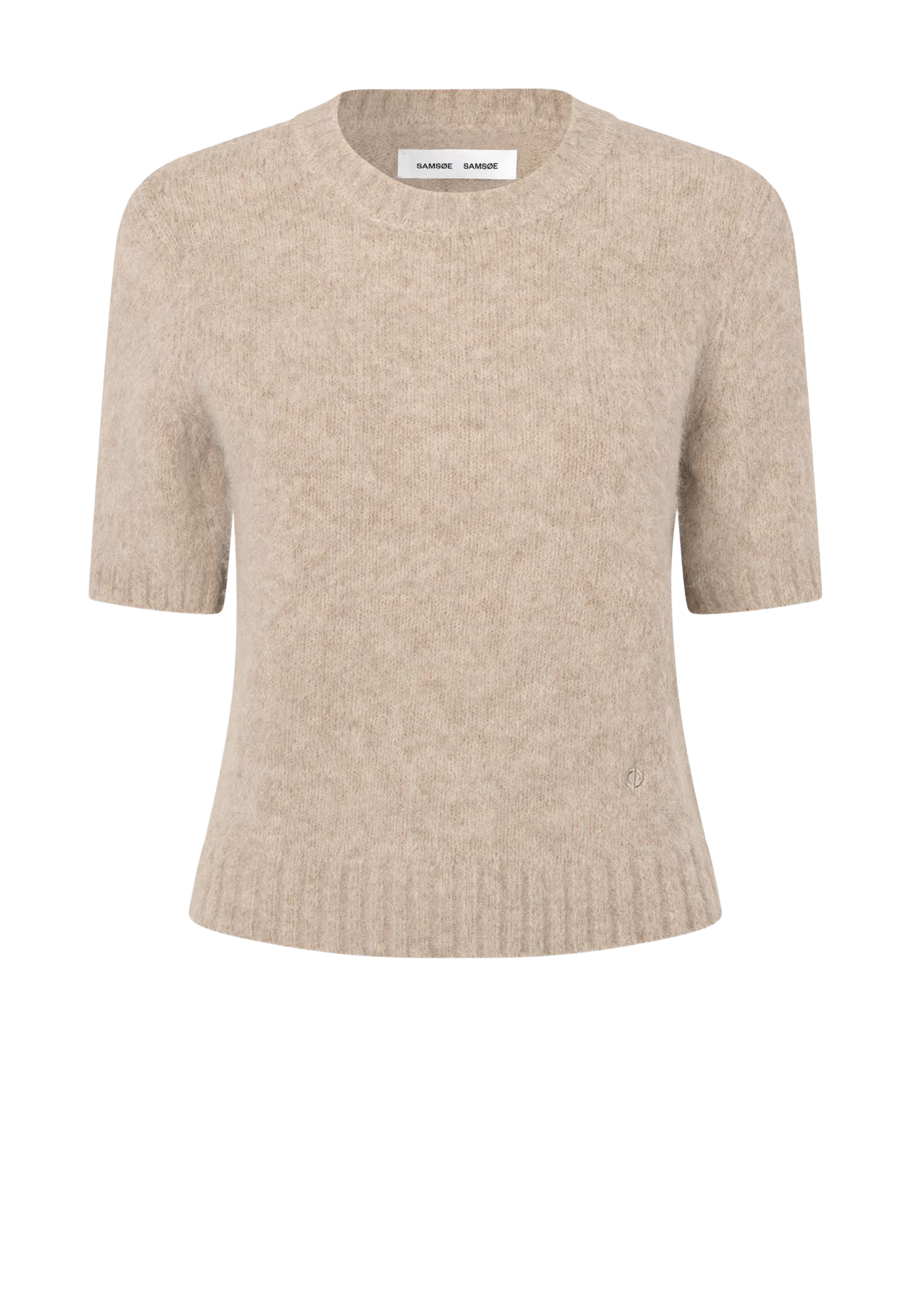 Sajeanne Alpaka Kurzarm Pullover | Blush