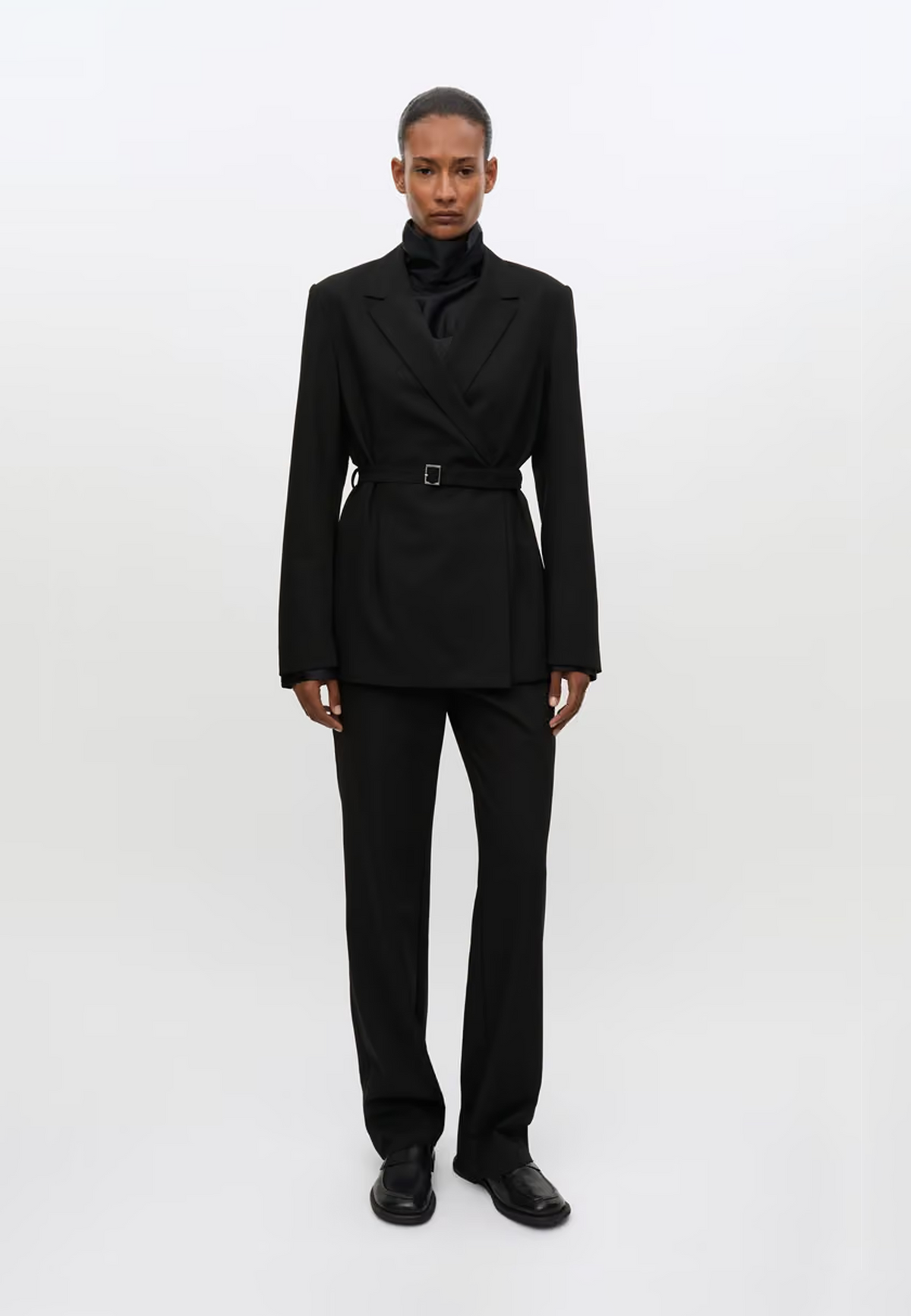 Salot Buckle Blazer | Black
