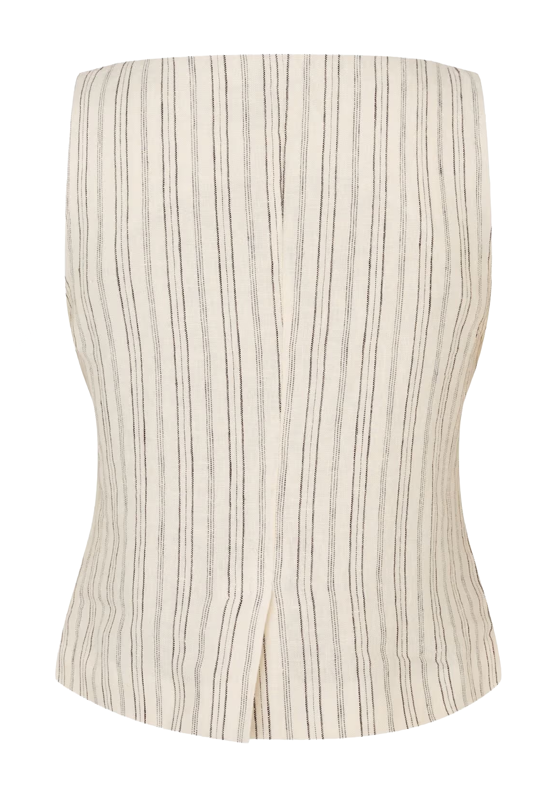 Saloves Leinenweste | Bone Stripes