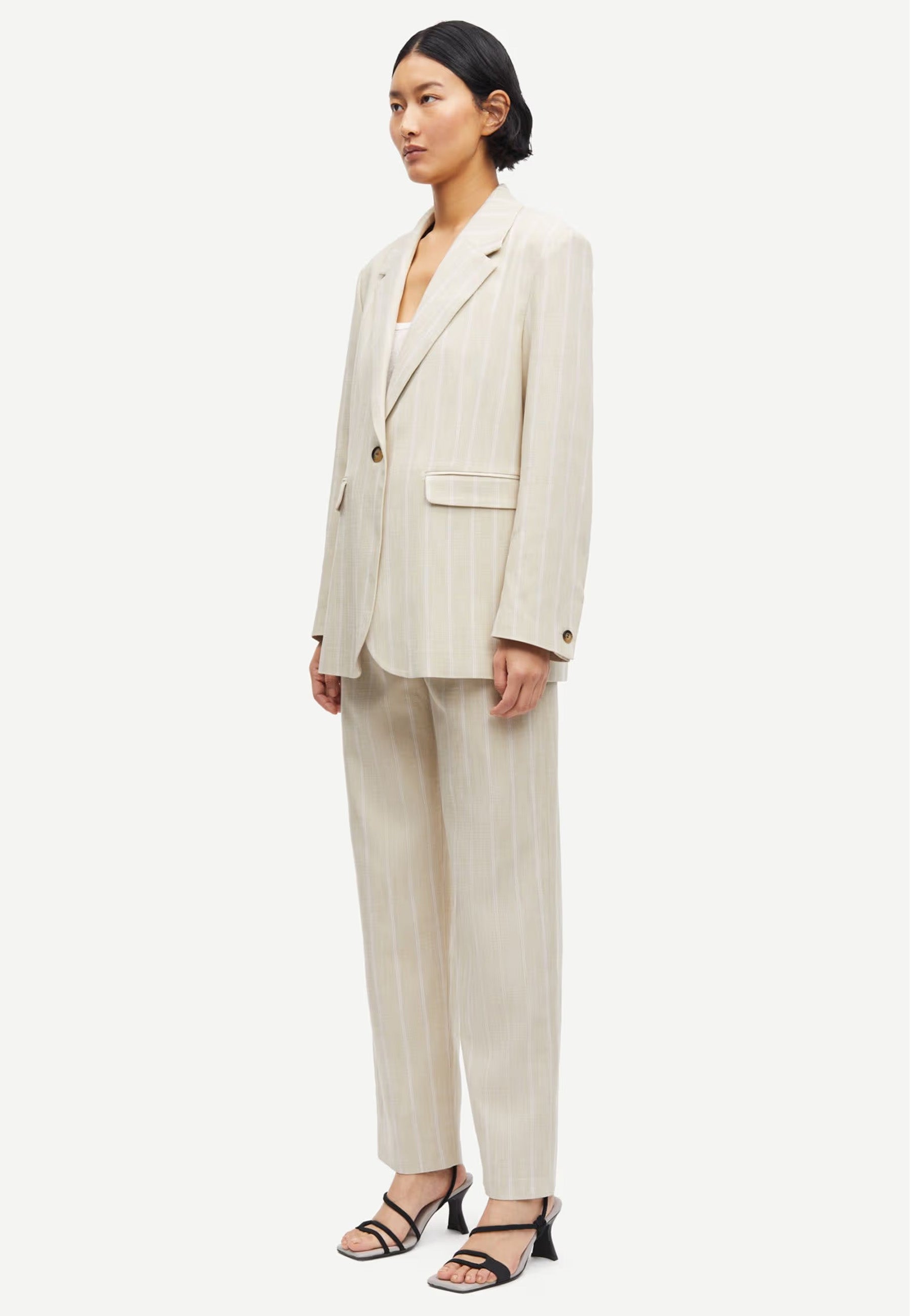 Saluza Hose | White Pepper
