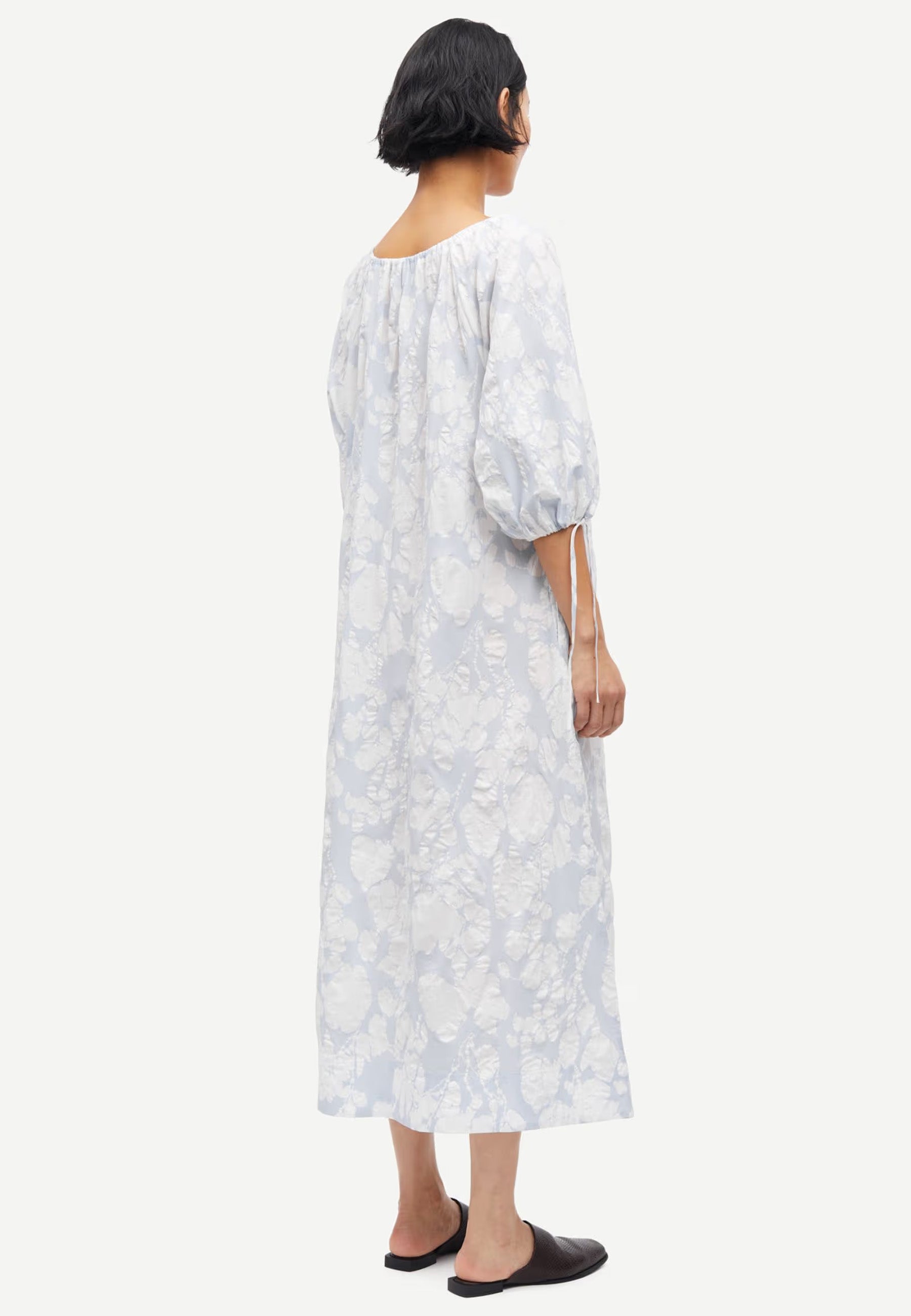 Samatera Maxikleid | Peony Egret