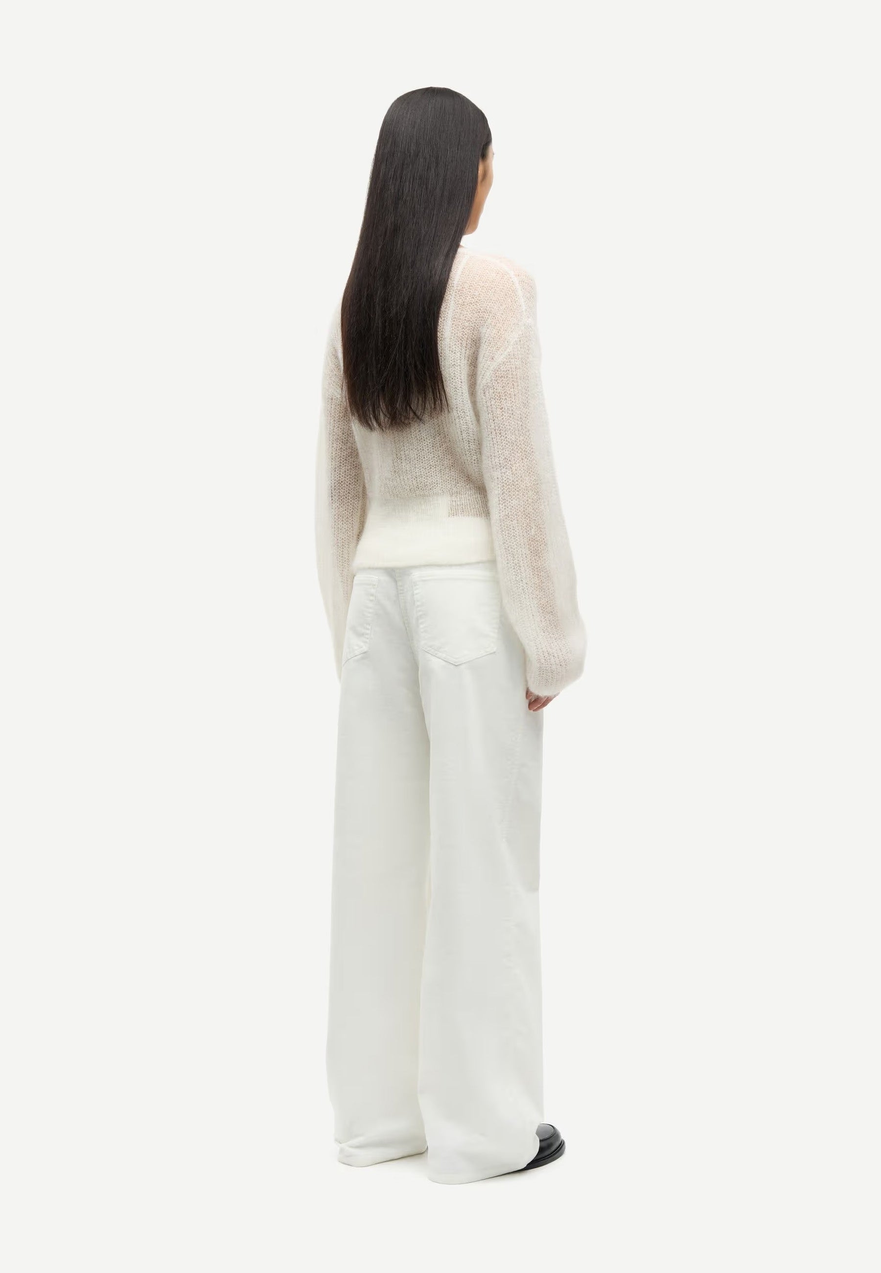 Sapoppie Mohair Cardigan | Klar Creme
