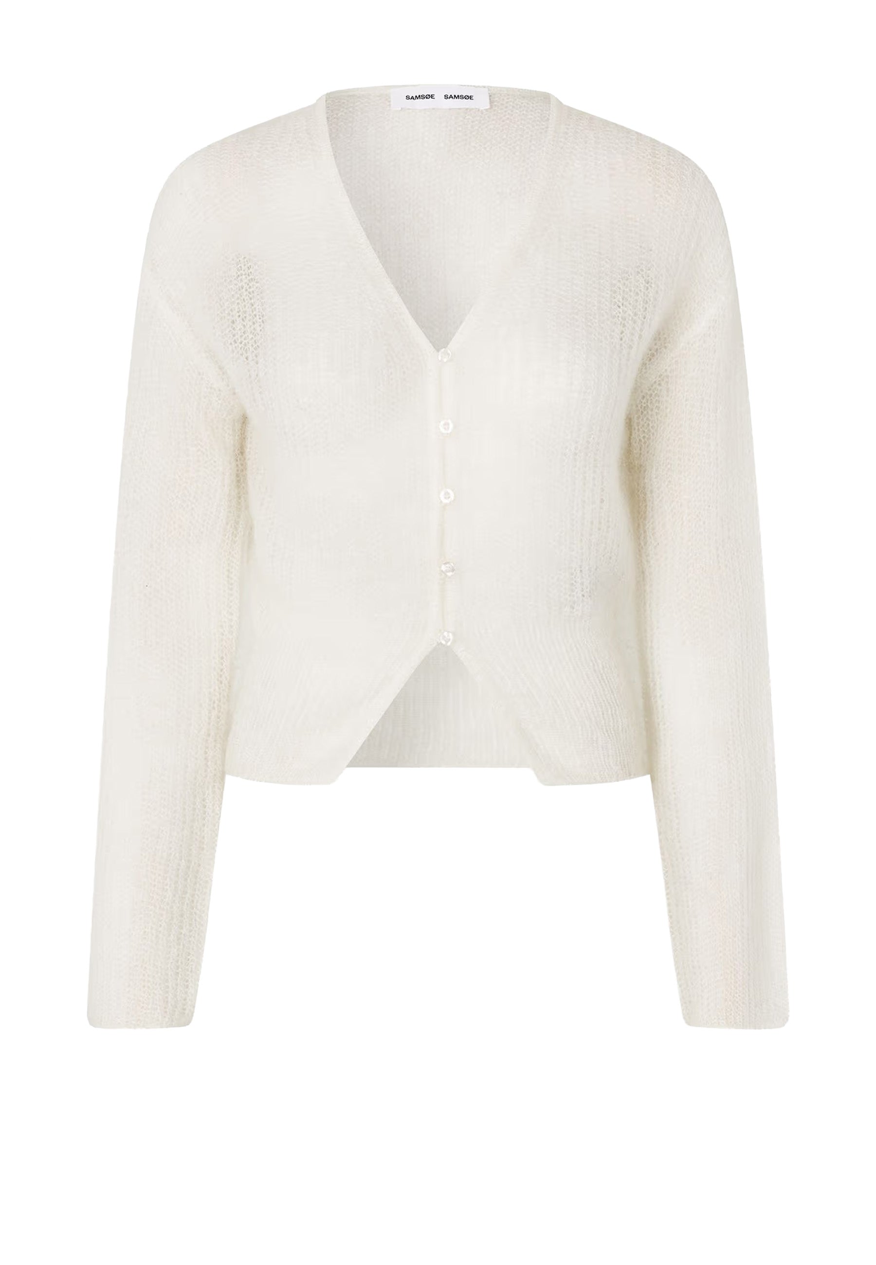 Sapoppie Mohair Cardigan | Klar Creme