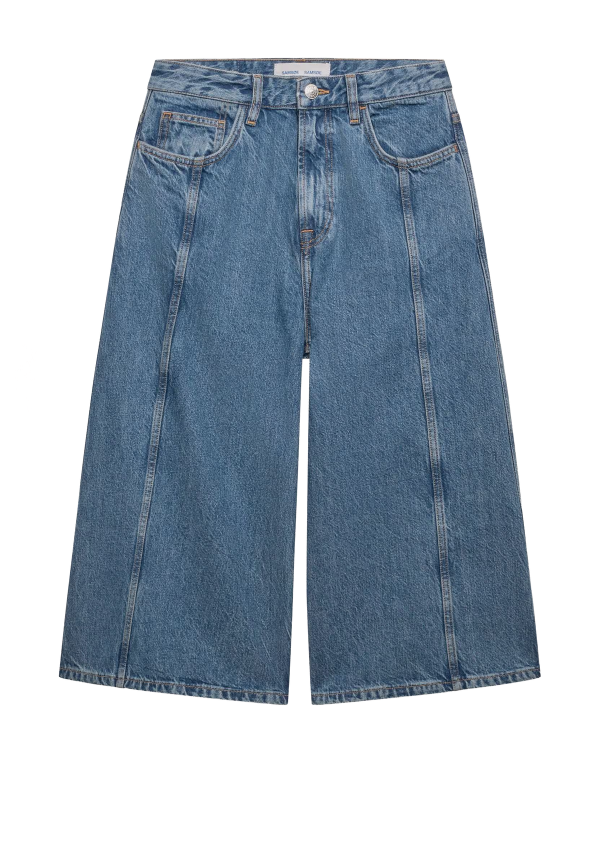 Sashelby Culotte Jeans | Sephia Blue