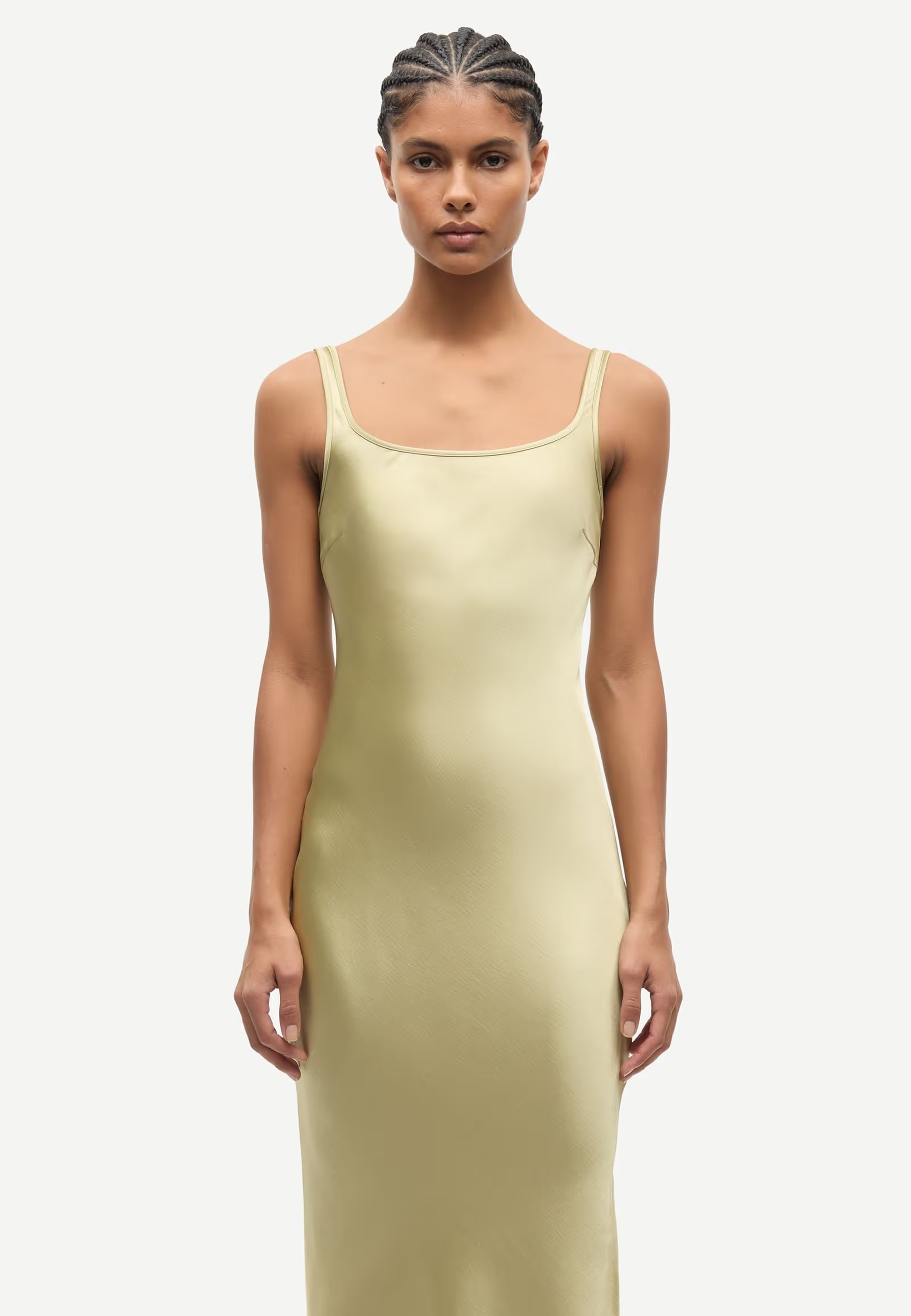 Sunna Maxikjole | Salviegrøn