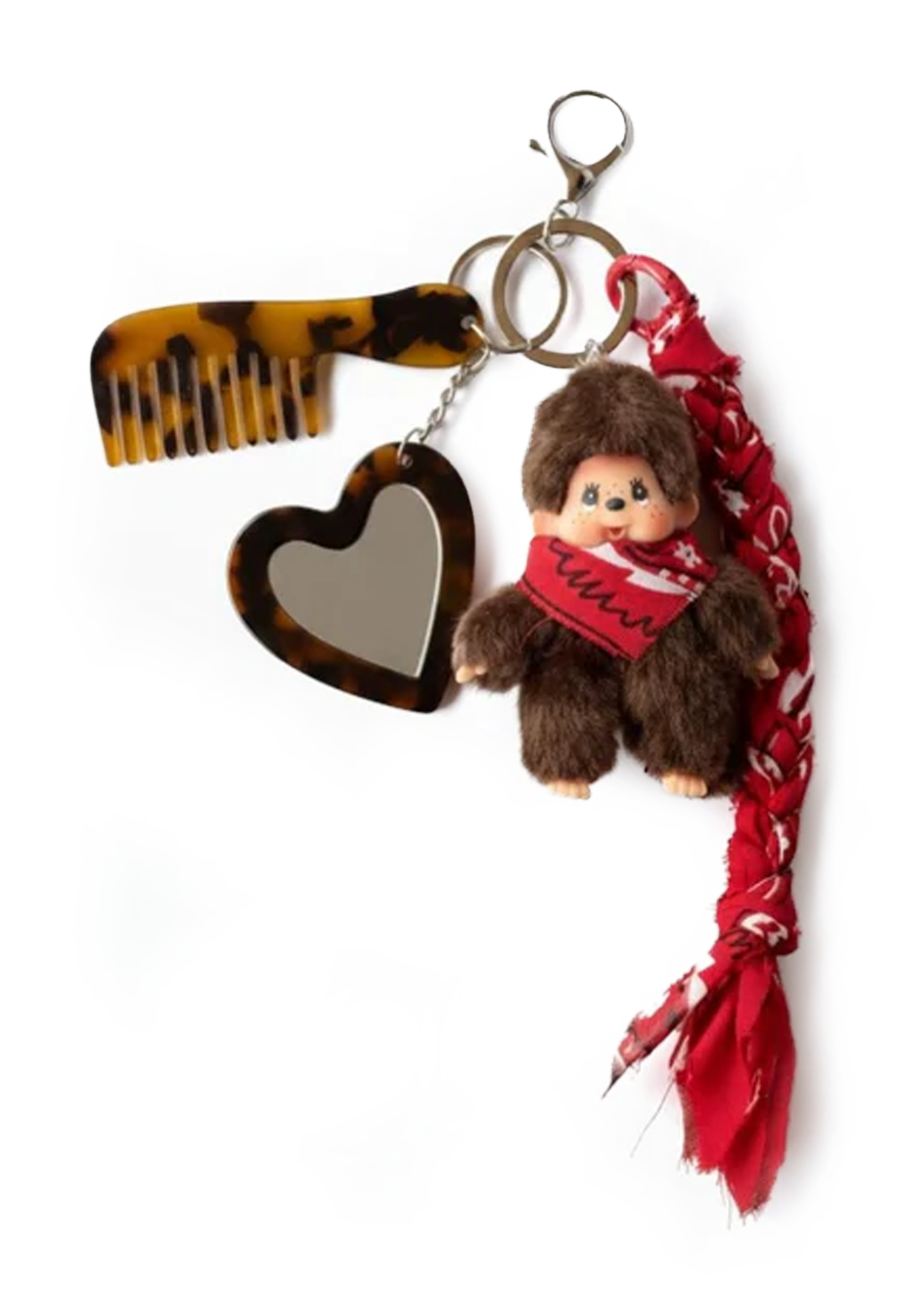 #133 Kiki Braid Taschenanhänger | Red