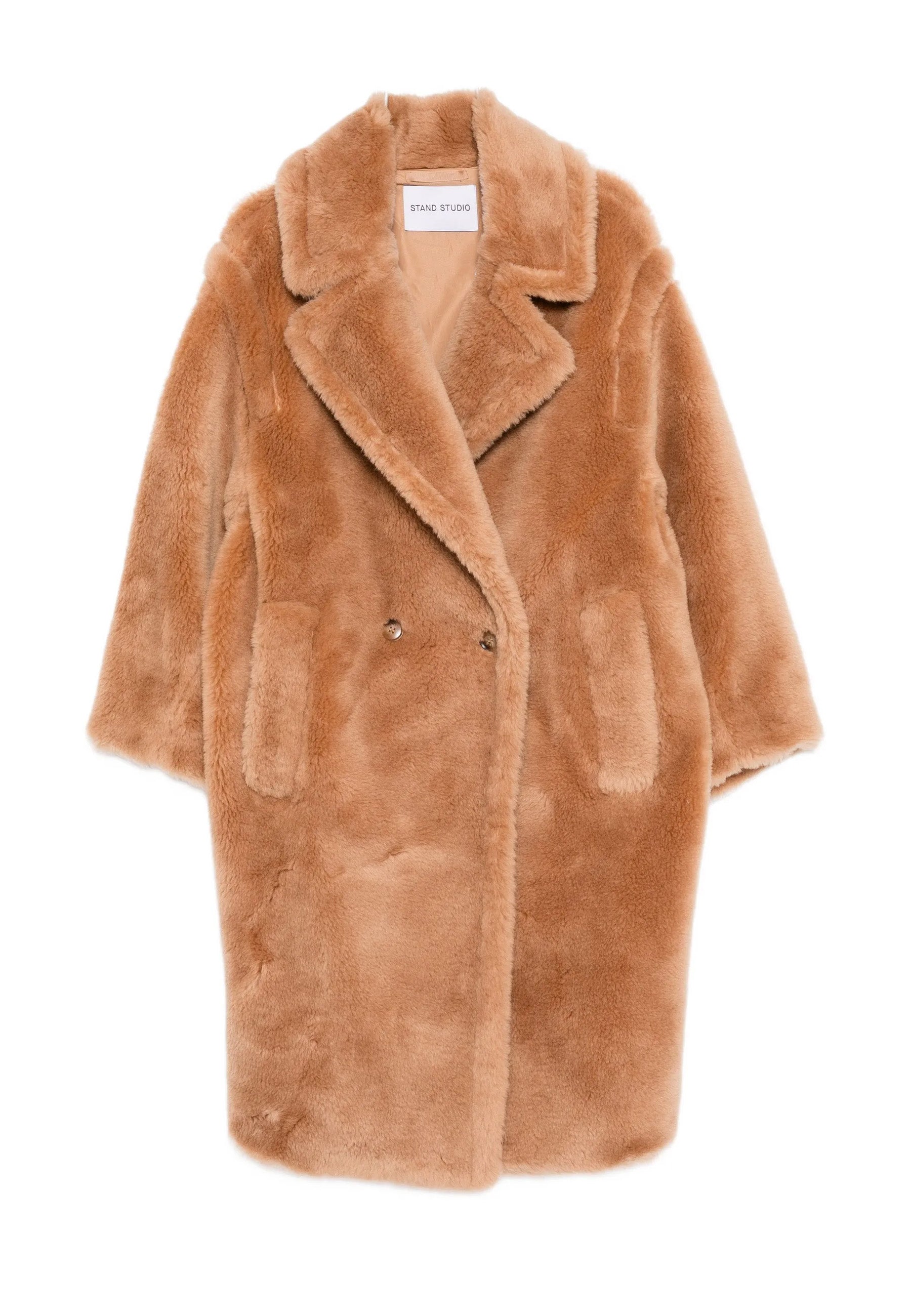 Biba Fake Fur Mantel | Beige