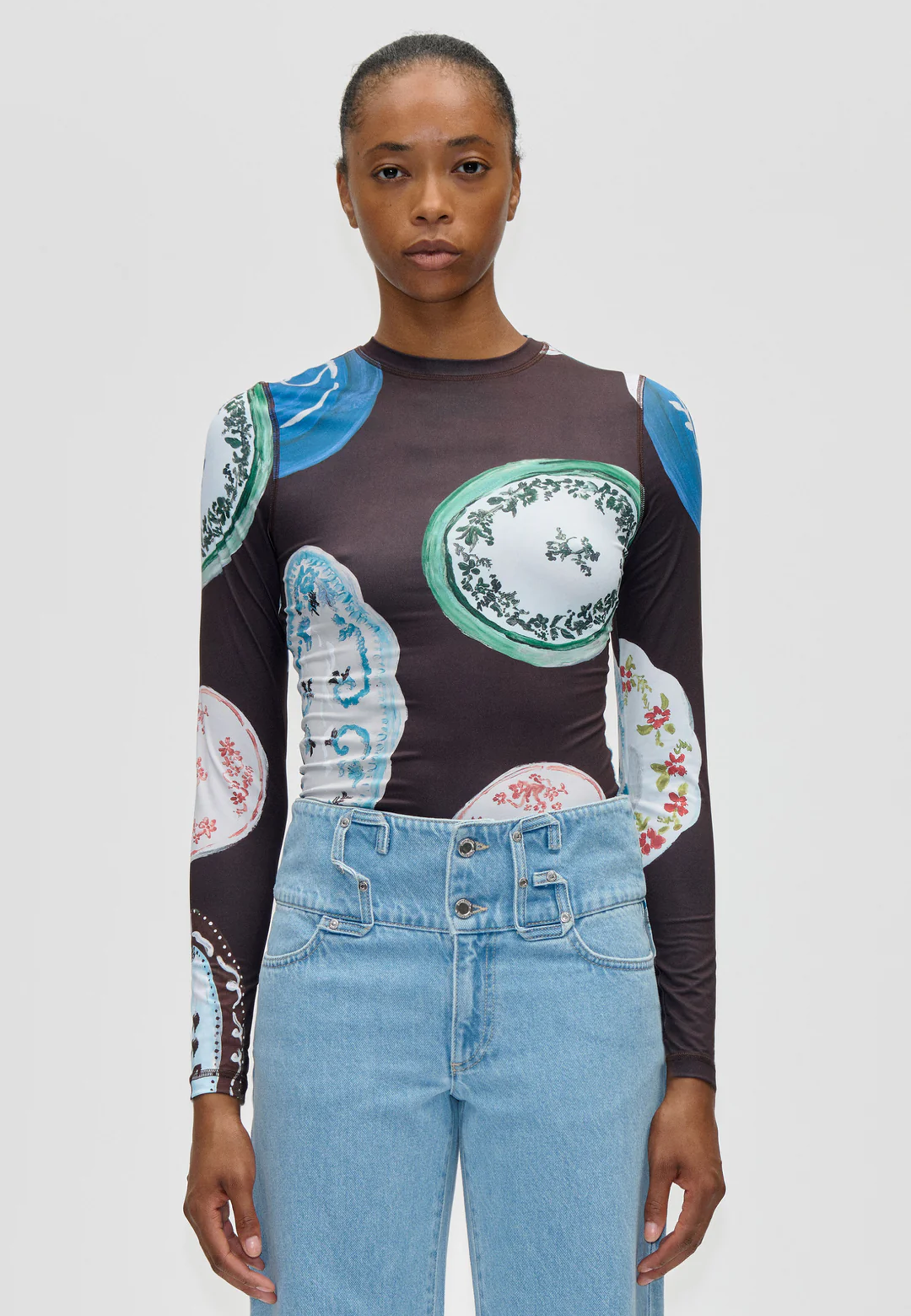 2244 Elastisk Langærmet | The Platera