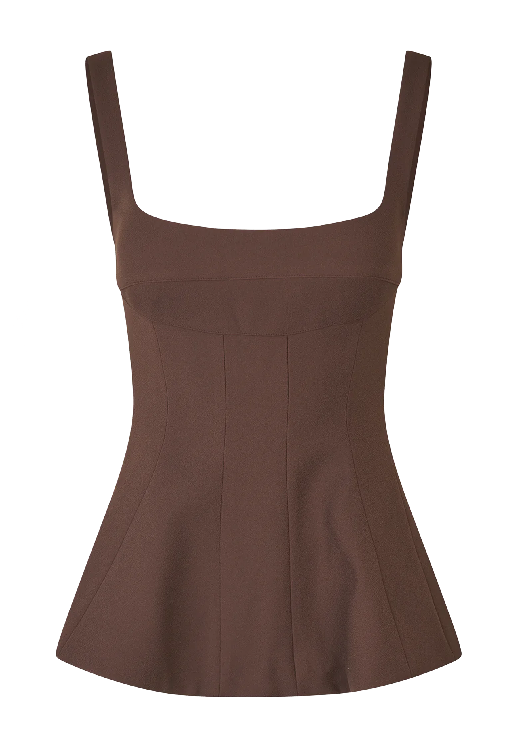 2330 Forhøjet Struktureret Top | Cocoa