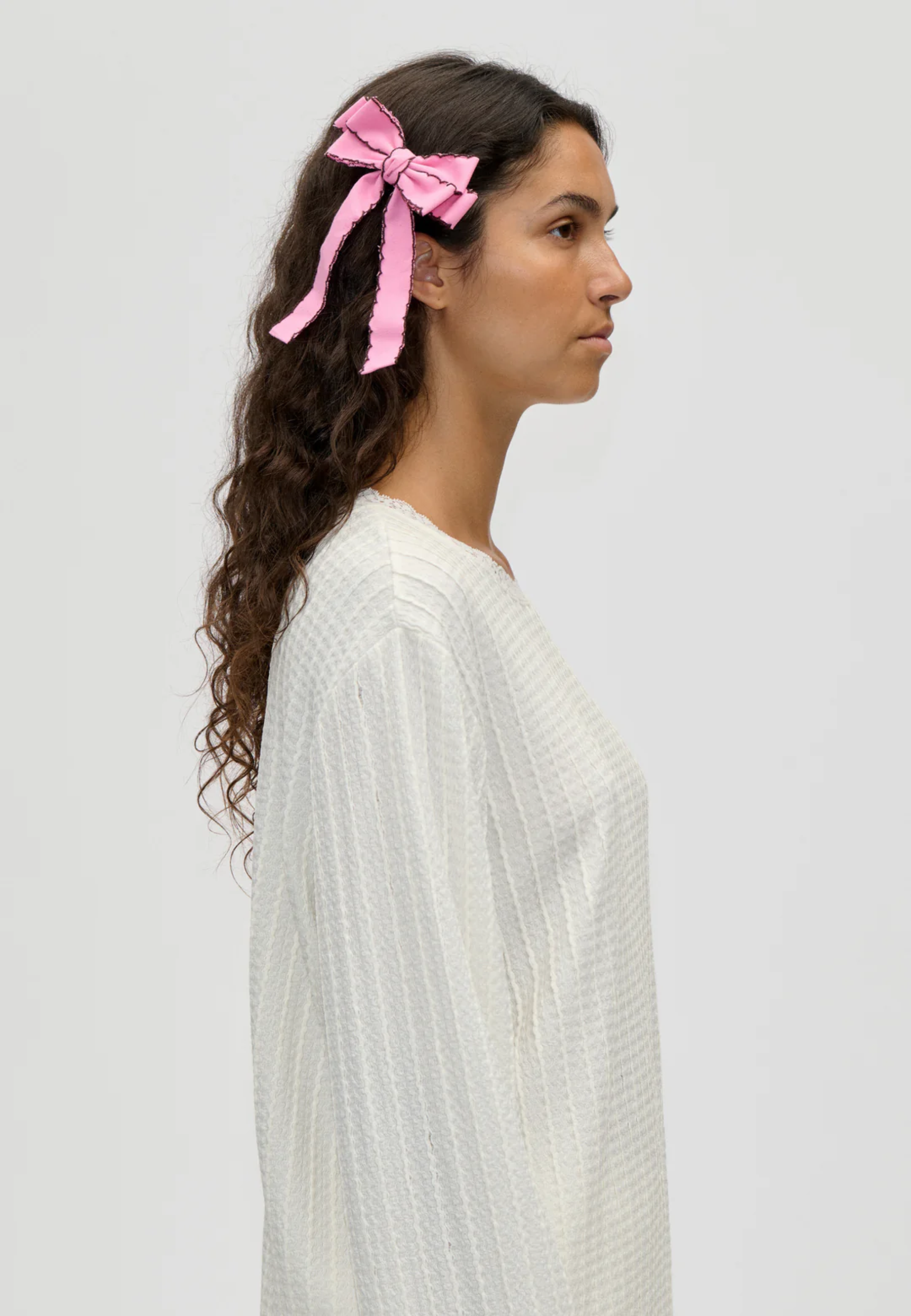 Bow Haarspange | Muted Blush