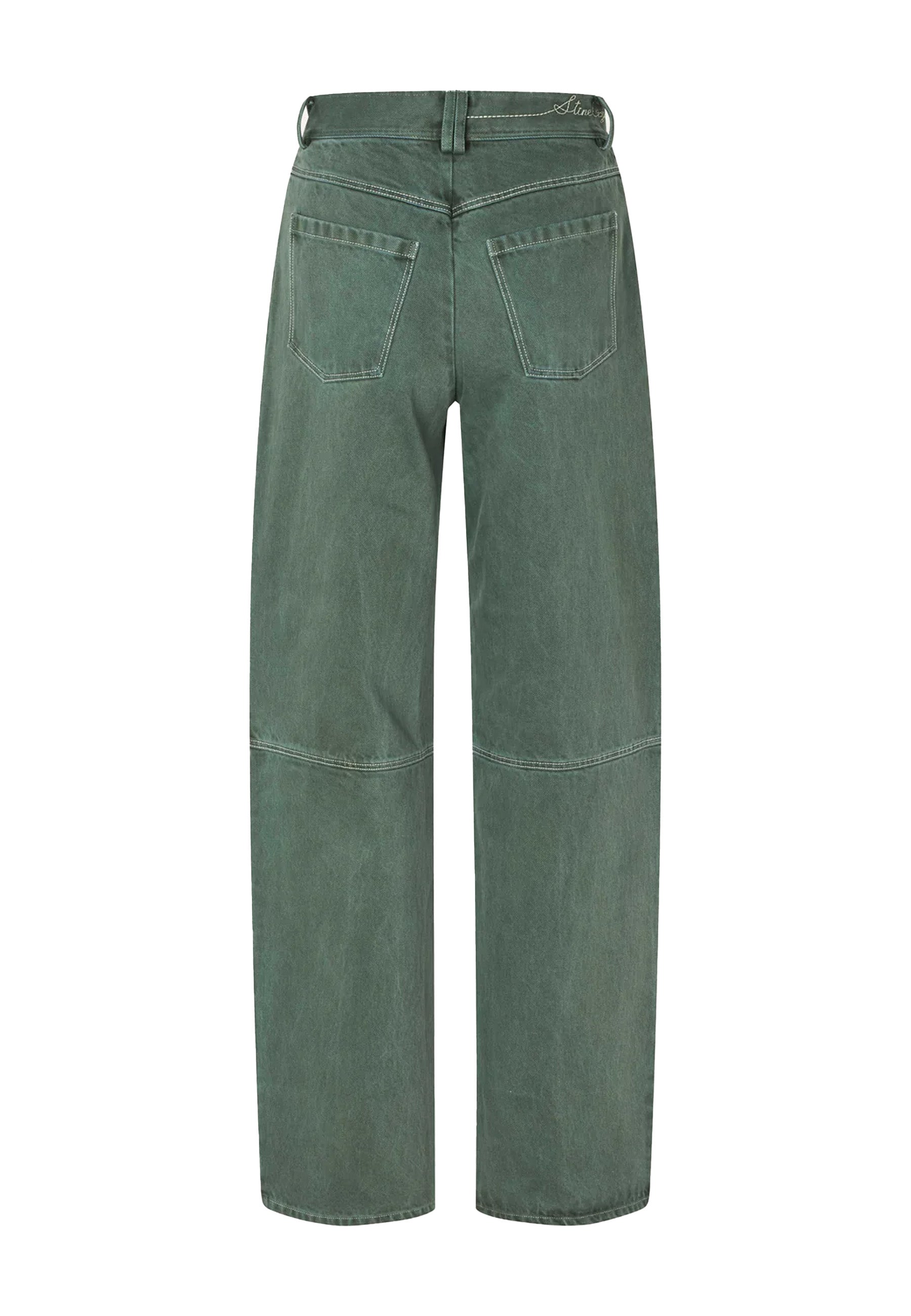 P096-2393 Jeans | Dark Green