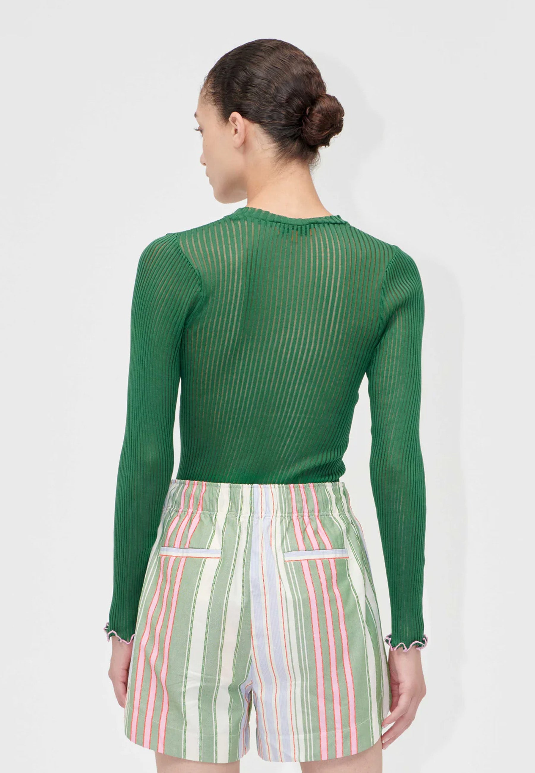 T060-2355 Seamless Longsleeve | Dark Green