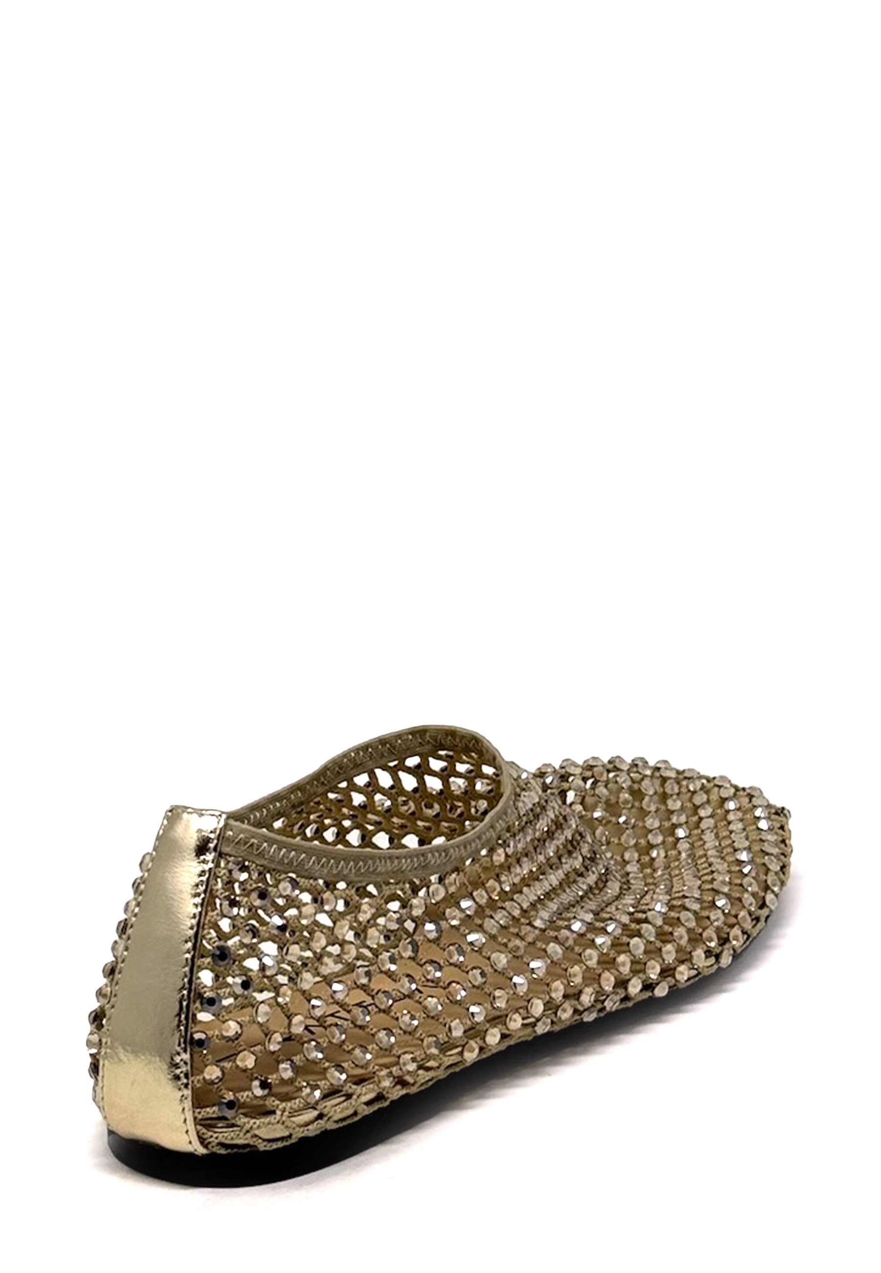 R11 Glitter Slip On | Light Beige