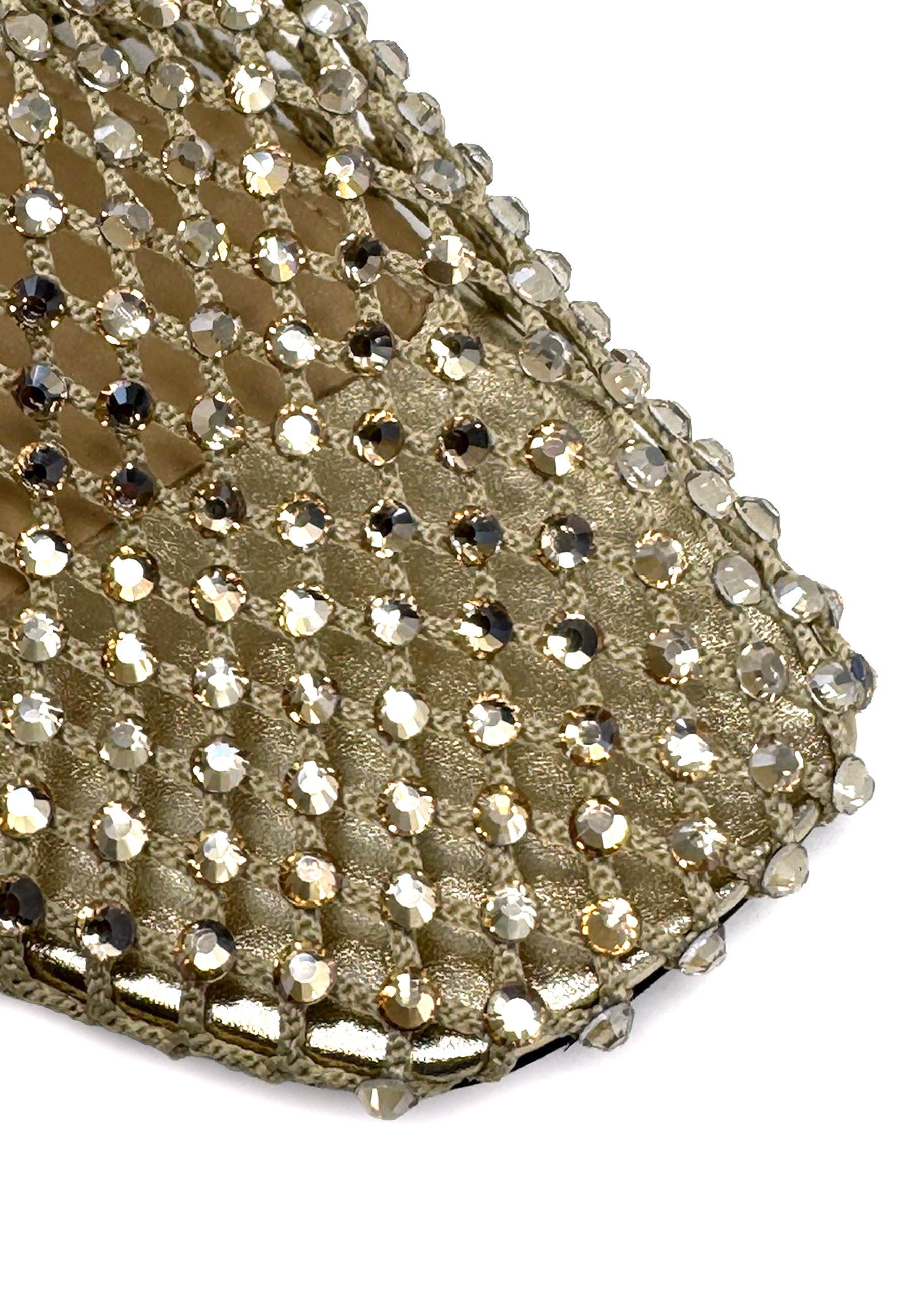 R11 Glitter Slip On | Light Beige