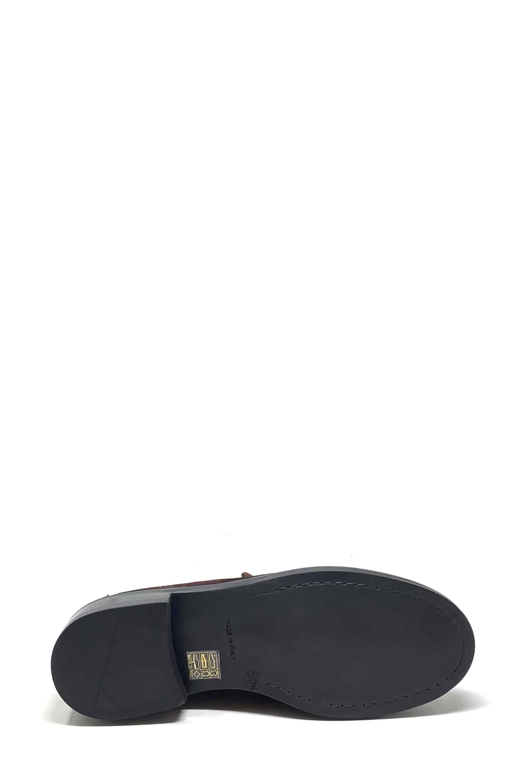 A5829 Mokassin | Chocolat Suede