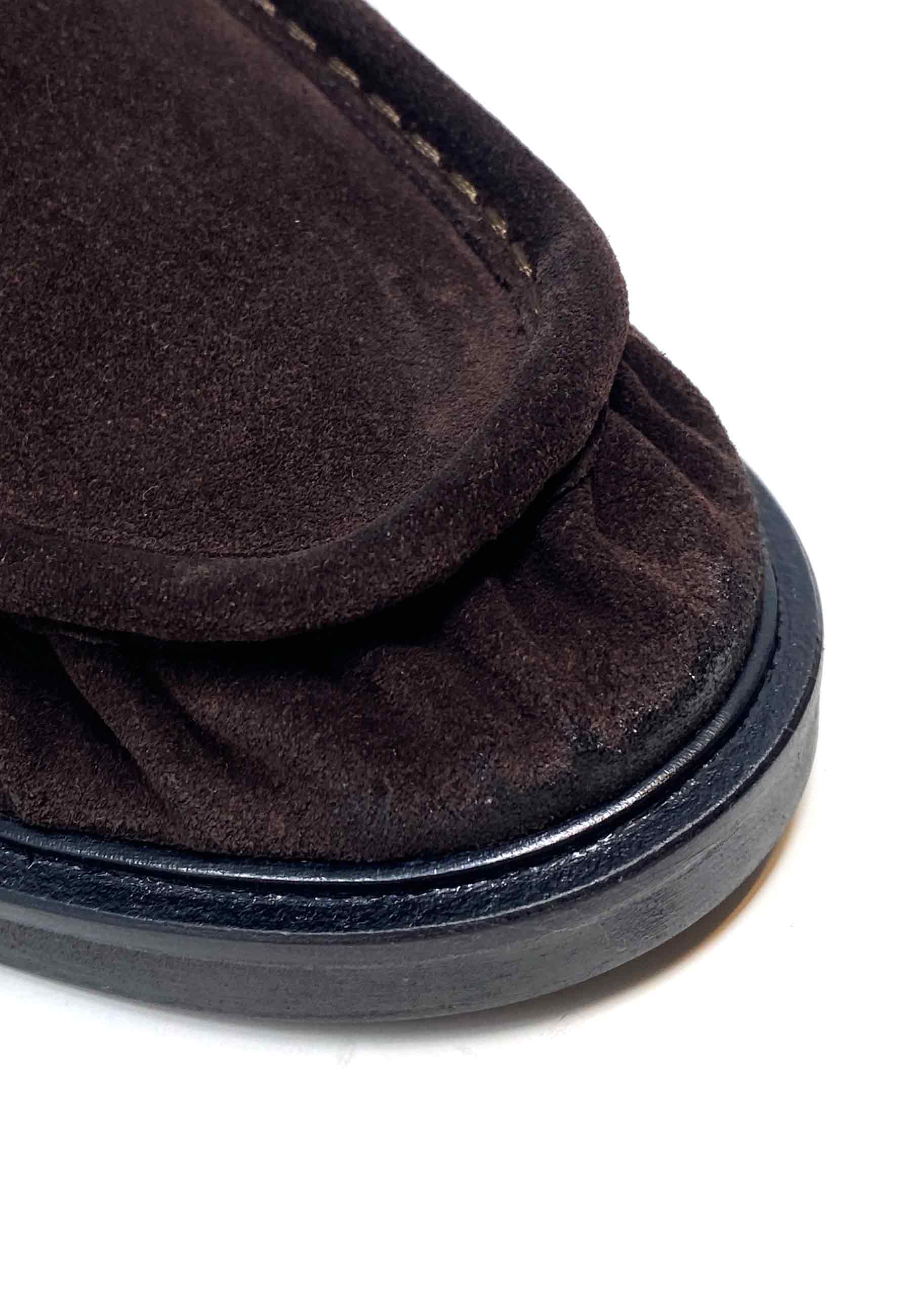 A5829 Mokassin | Chocolat Suede