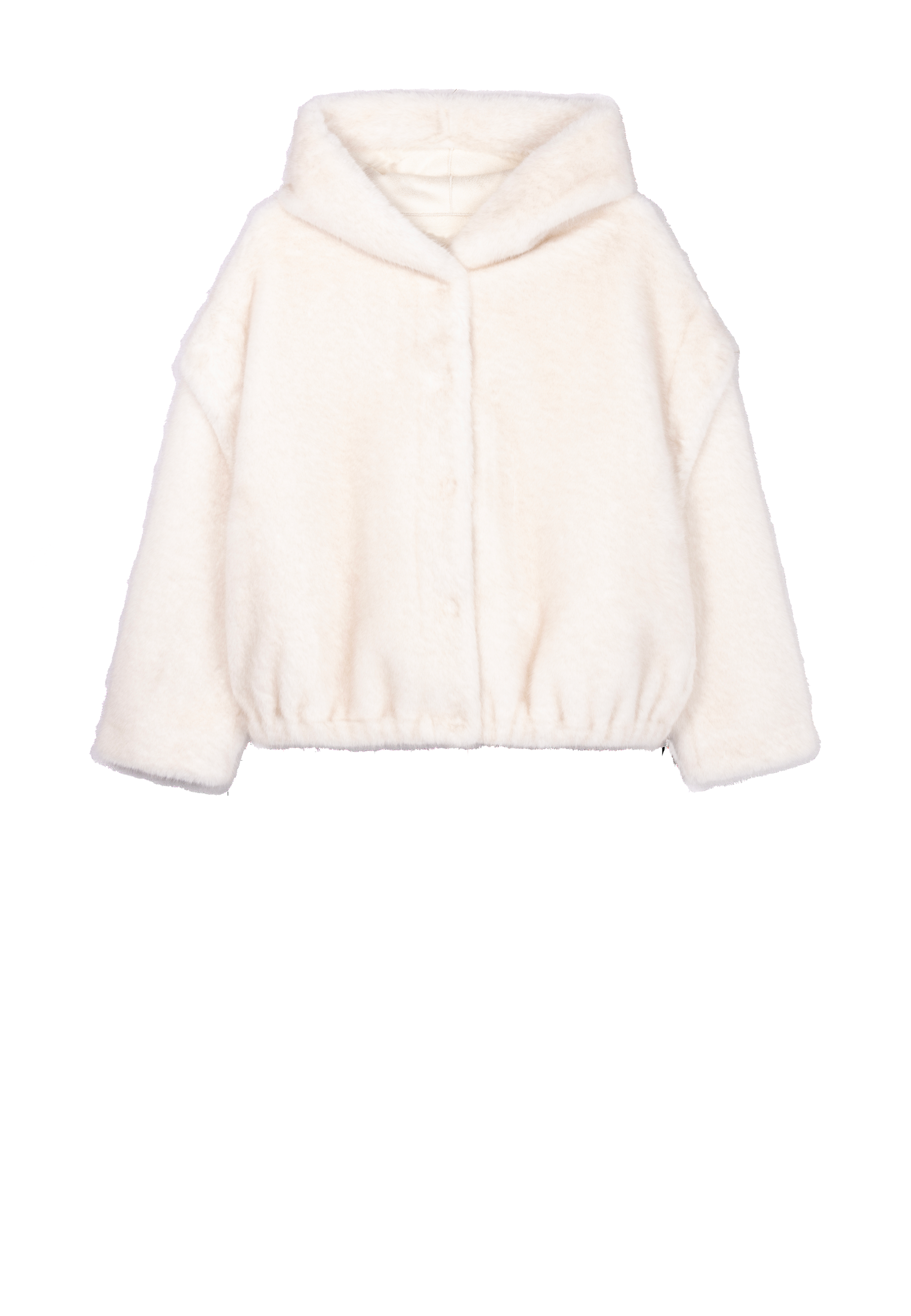 Isadee Faux Fur Jacke | Ecru Mink