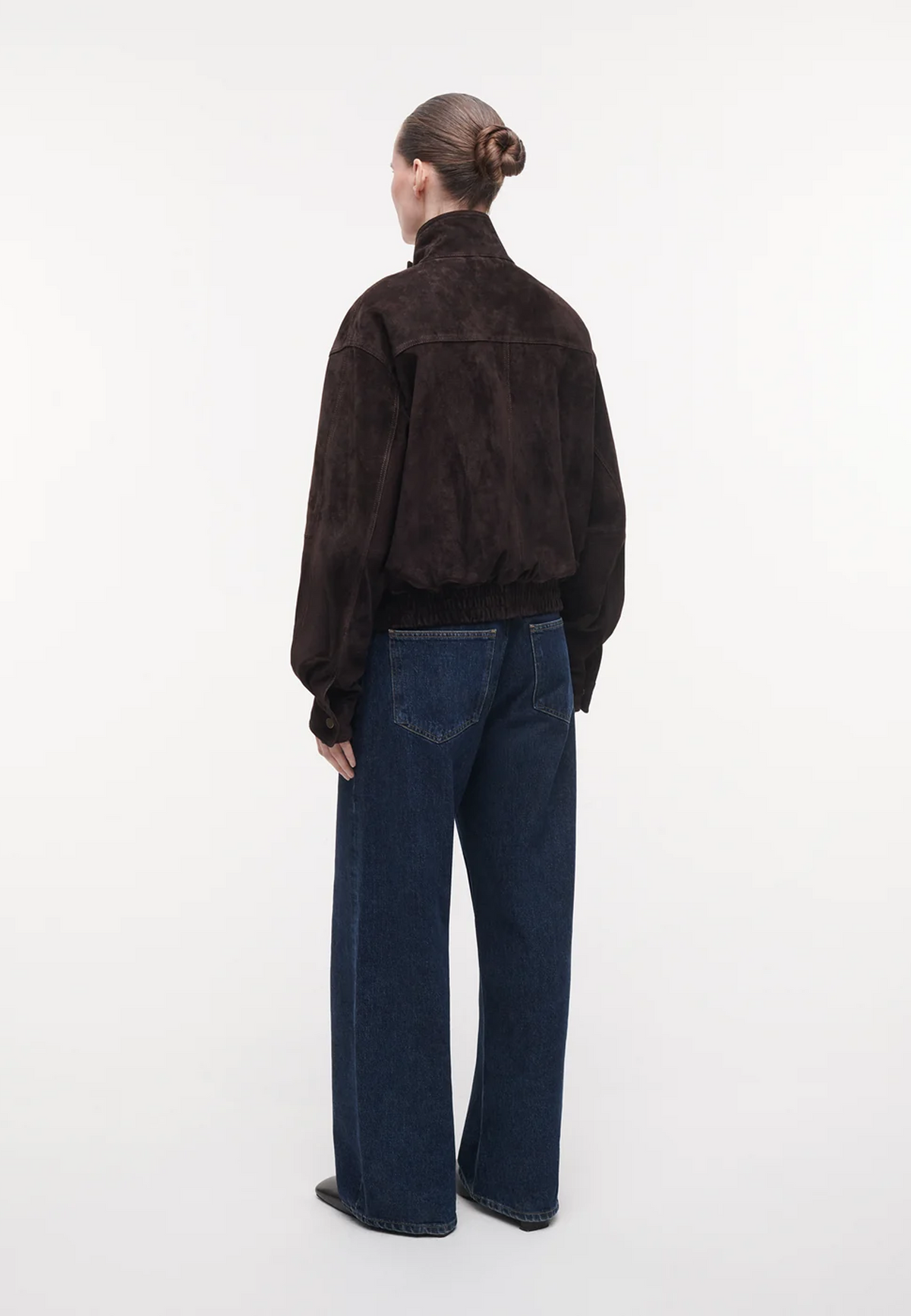 Willow Lederjacke | Velvet Brown Suede